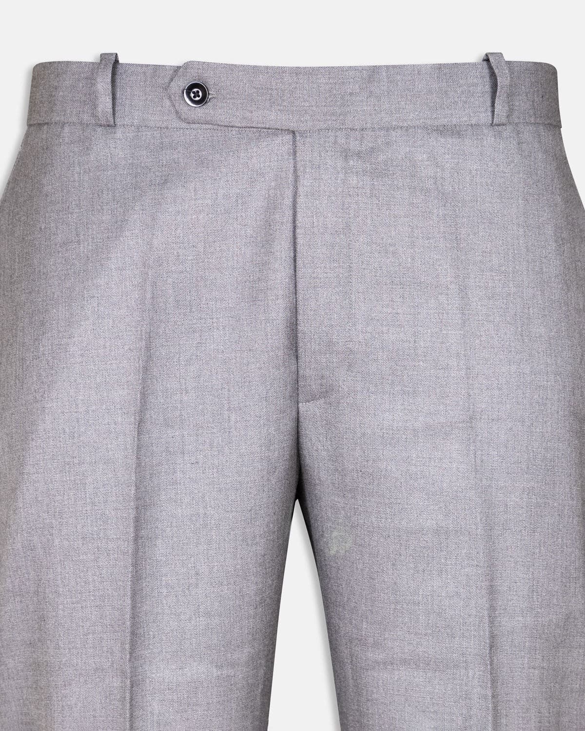 Merino Silver Normal Fit Cotton Pant