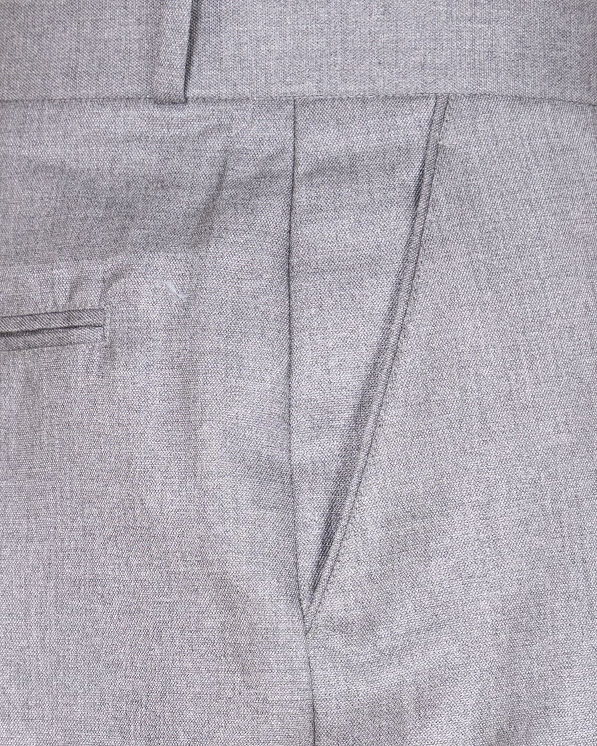 Merino Silver Normal Fit Cotton Pant