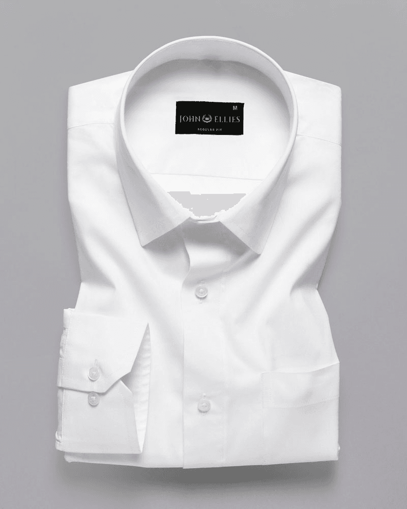 White Super Soft Premium Cotton Luxury Formal Shirt
