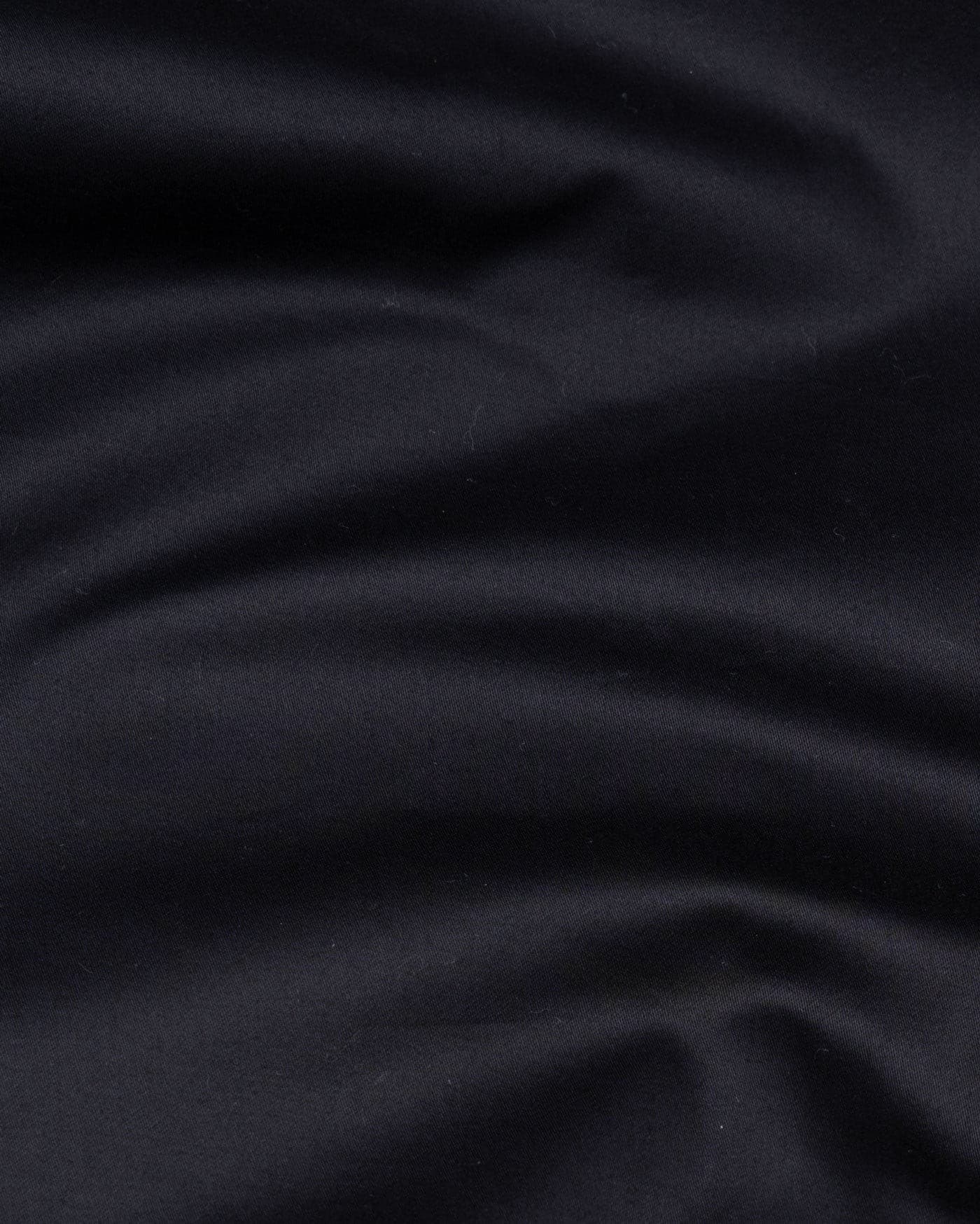 Frendix Black Front Placket Giza Cotton Shirt