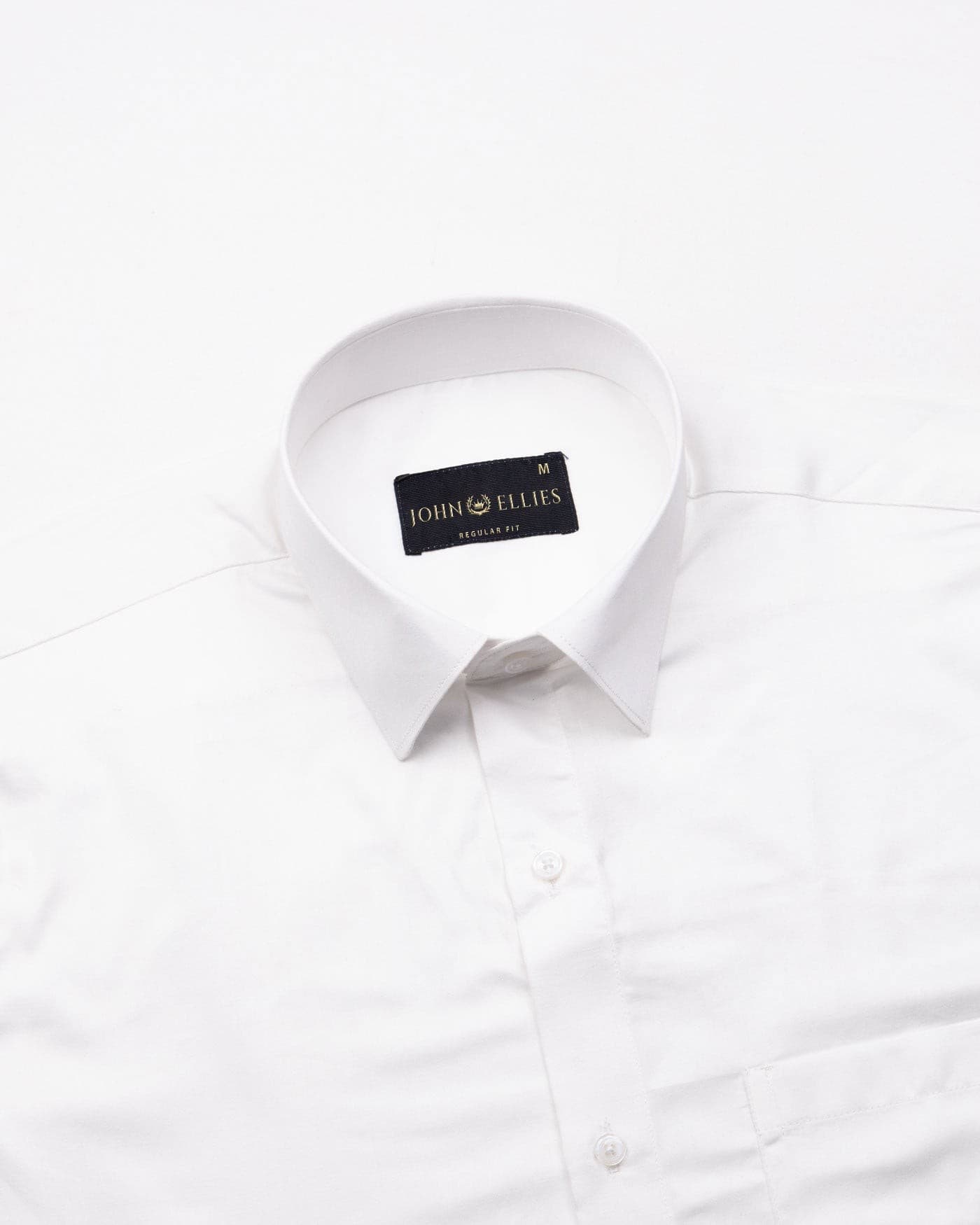 Crozet Parry Premium White Giza Cotton Shirt