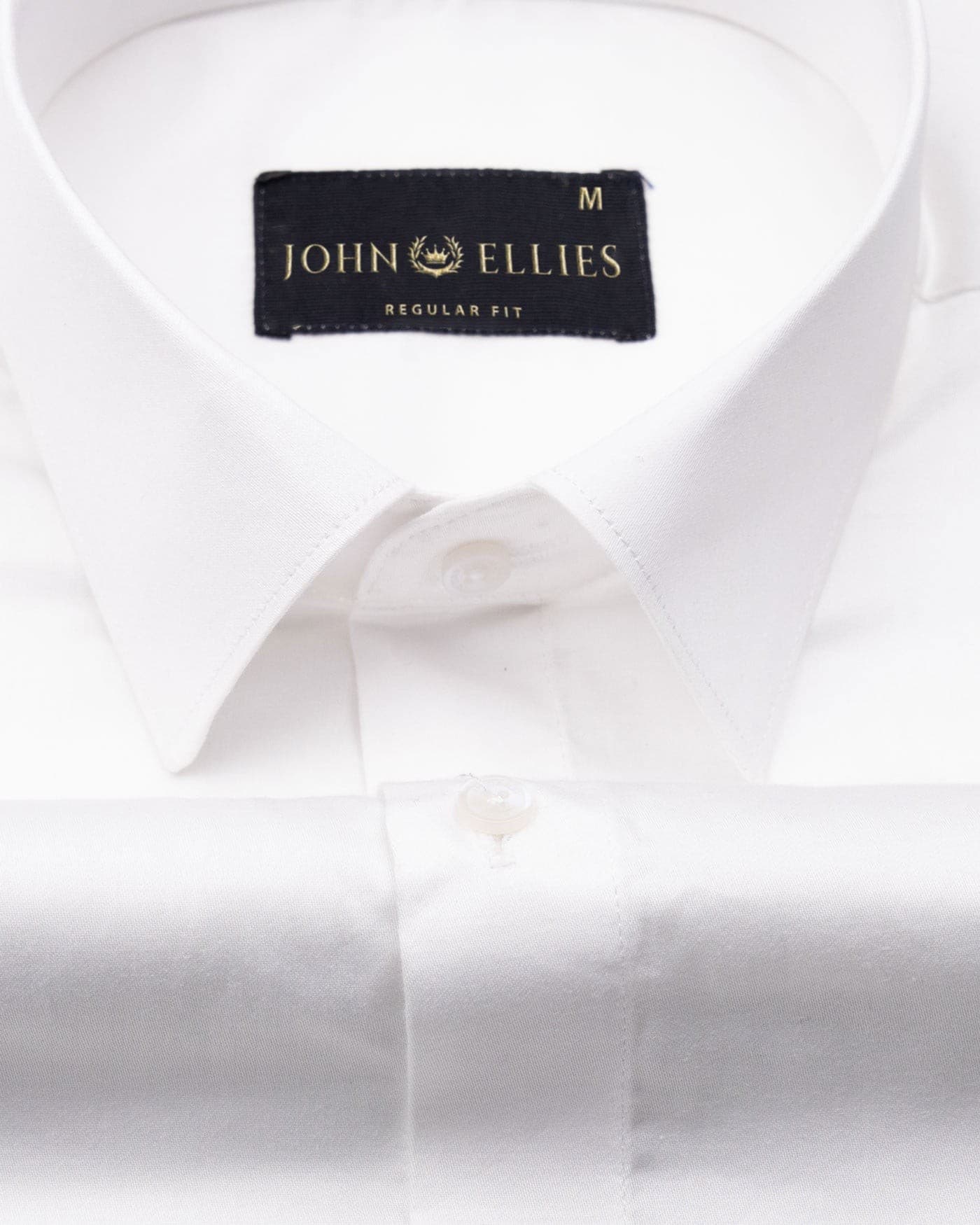 Crozet Parry Premium White Giza Cotton Shirt