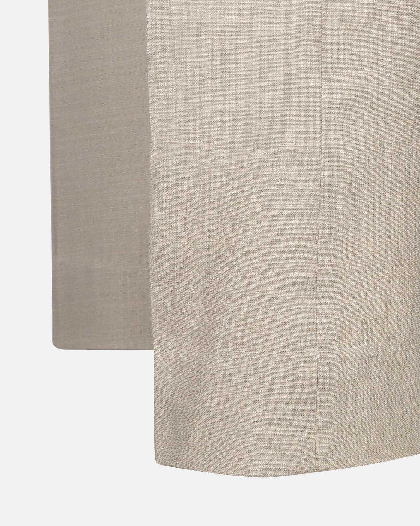 Zalix Cream Linen Formal Pant