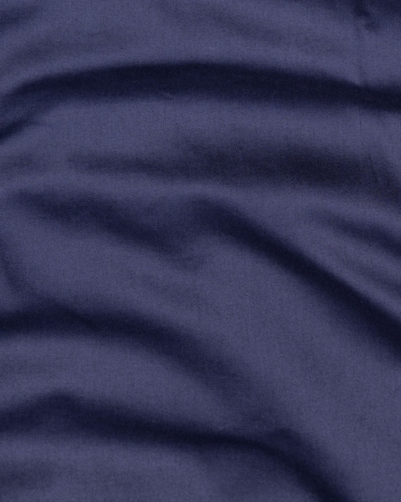 Rostin Navy Blue Hidden Button Down Giza Cotton Shirt