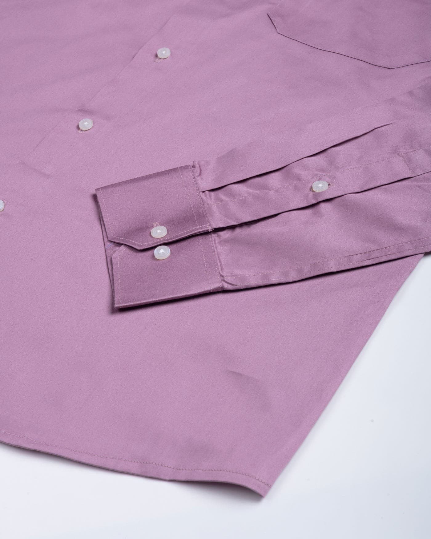 Rostin Magenta Hidden Button Down Giza Cotton Shirt