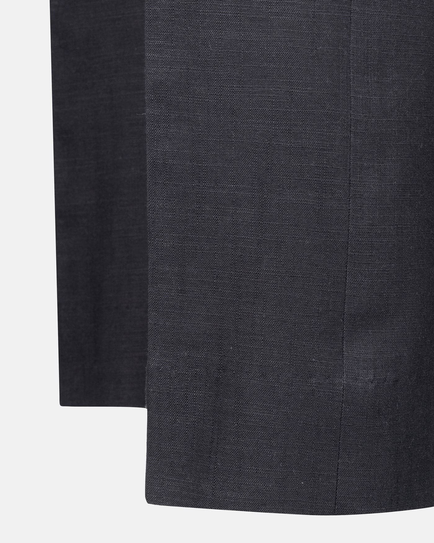 Zalix Black Linen Formal Pant