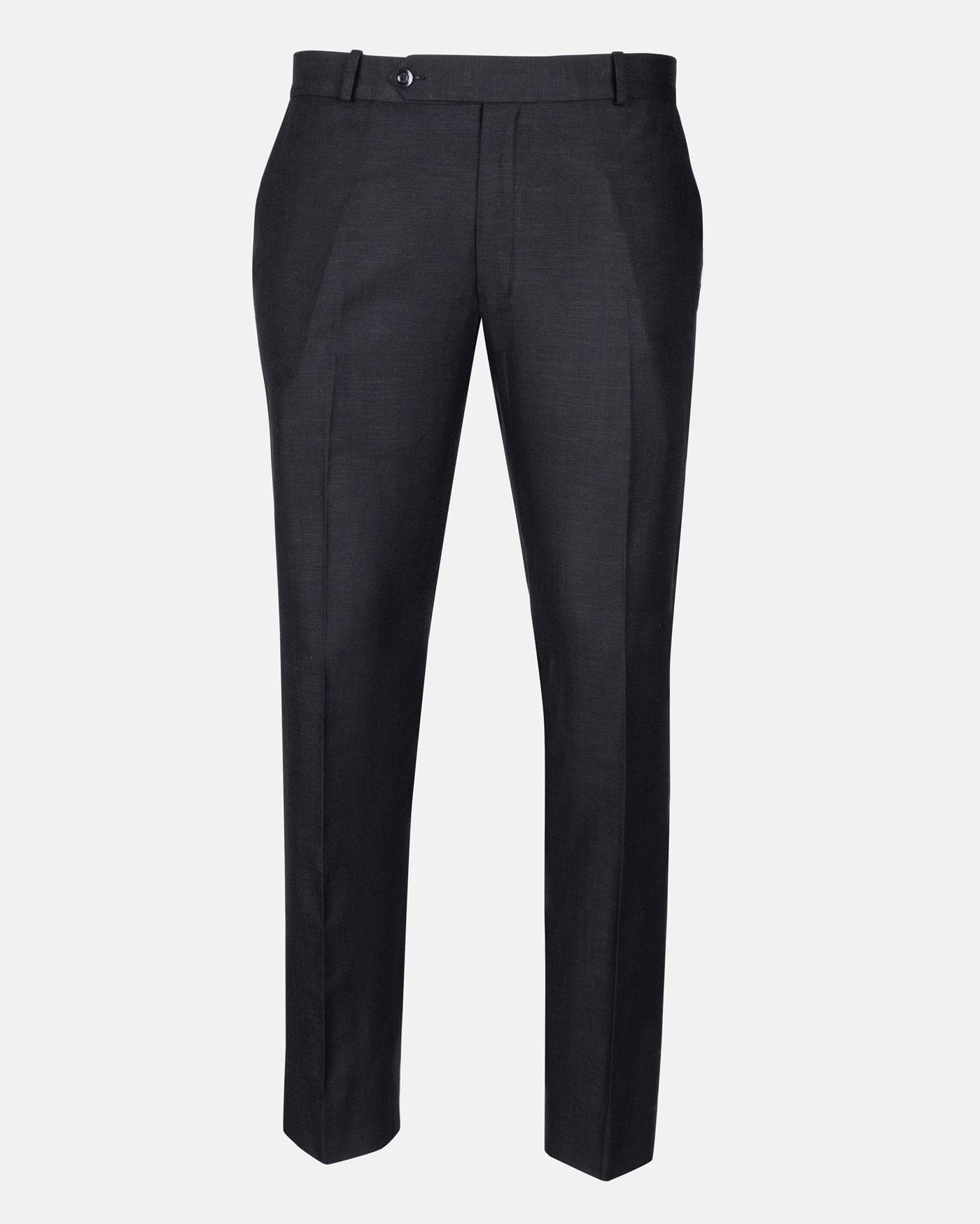 Zalix Black Linen Formal Pant