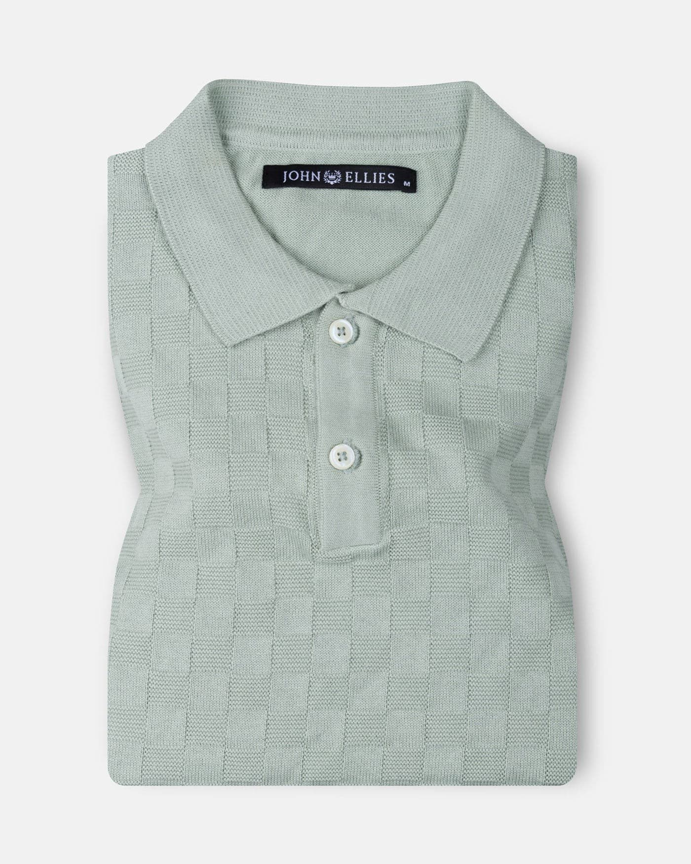 Caelum Olive Cotton Polo T-Shirt