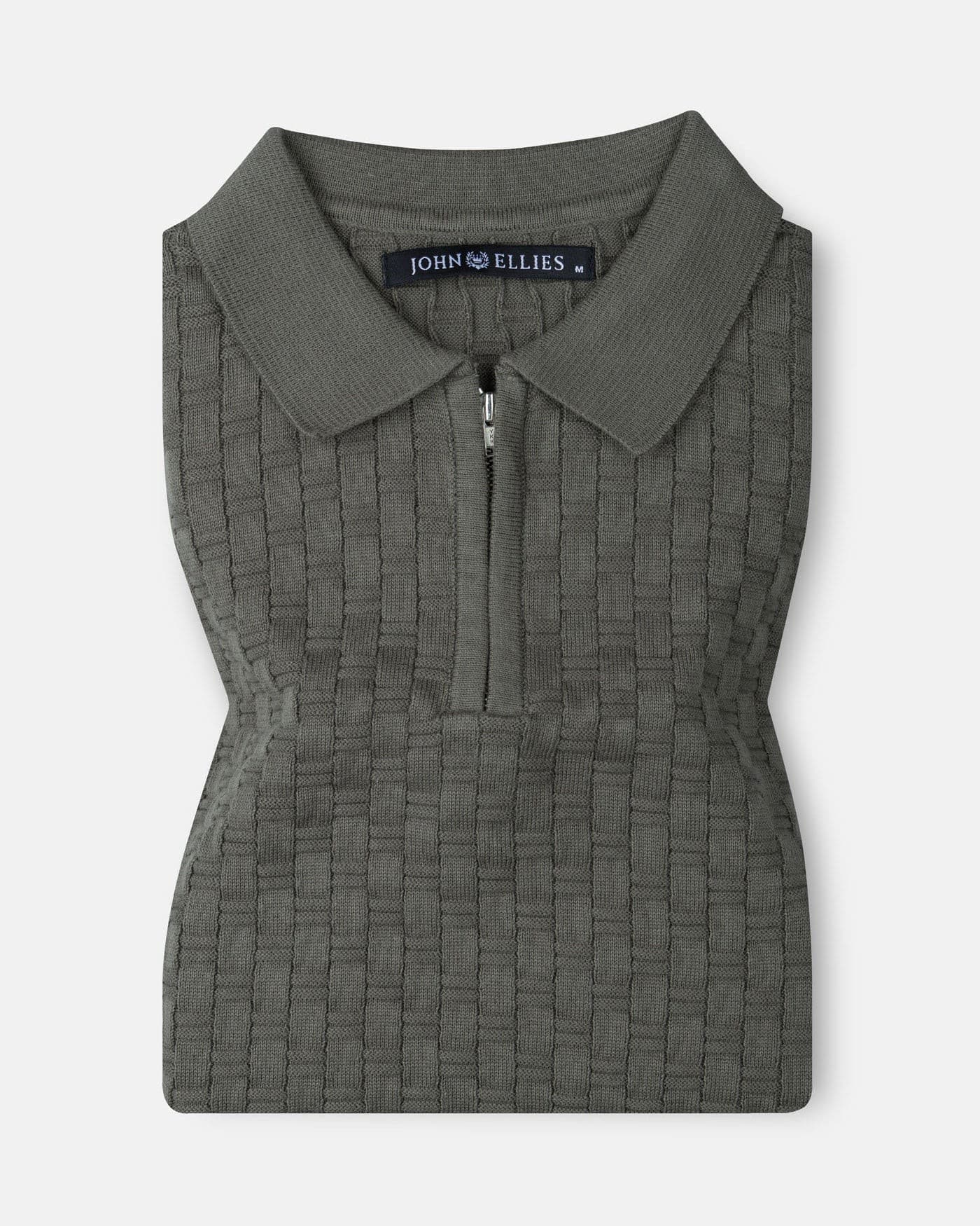 Modro Green Cotton Polo T-Shirt