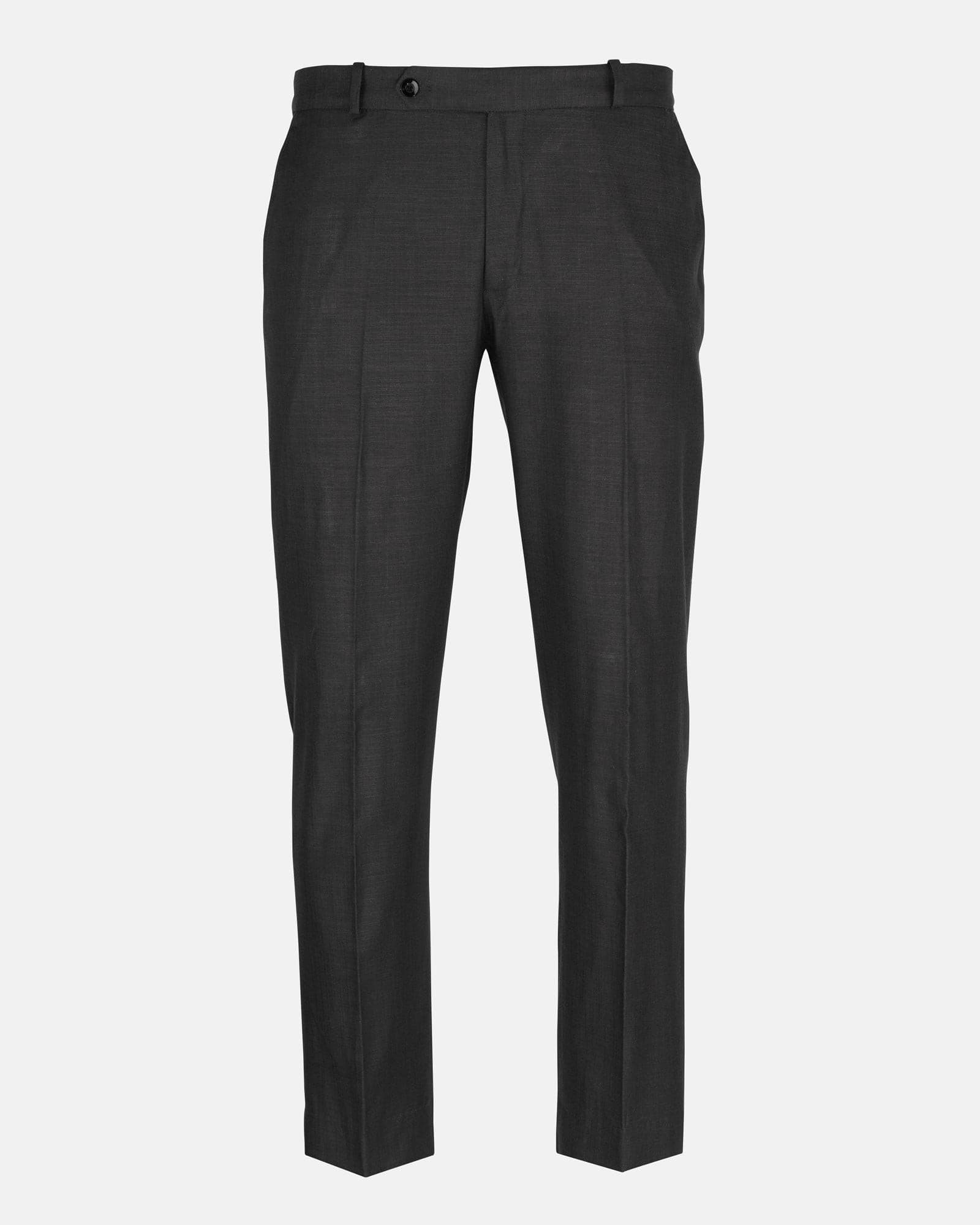 Zalix Charcoal Linen Formal Pant