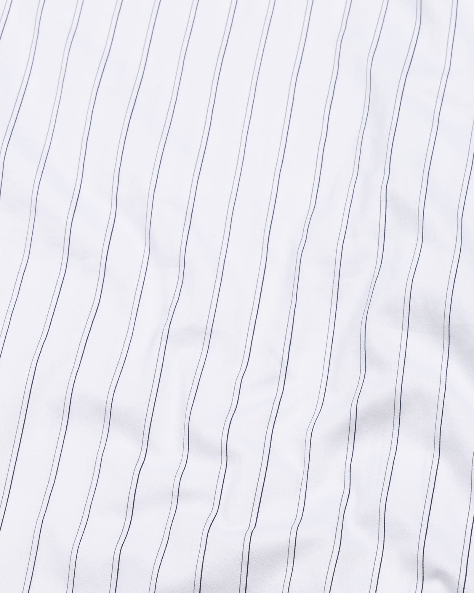 Gavin White Stripe Cotton Shirt