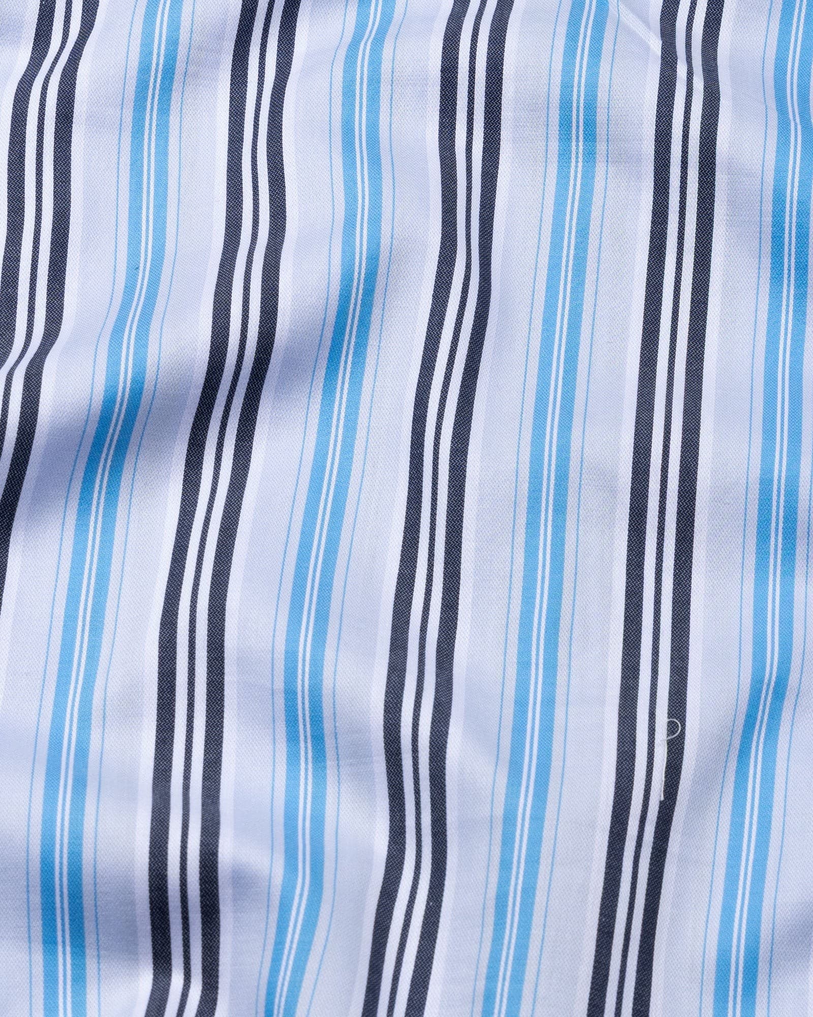 Halerk Sky Blue Stripes Premium Cotton Shirt