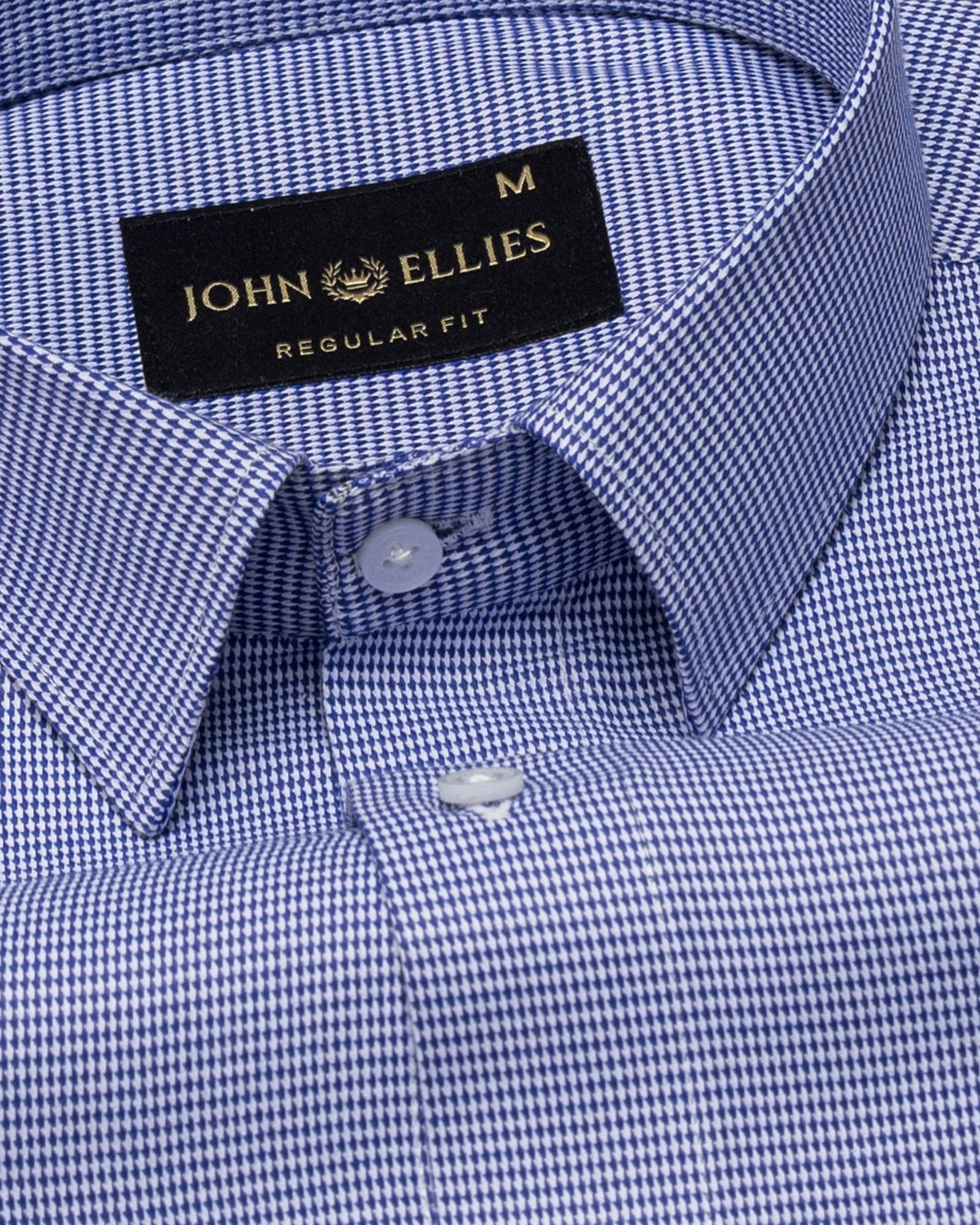 Slurp Navy Blue Textured Cotton Shirt