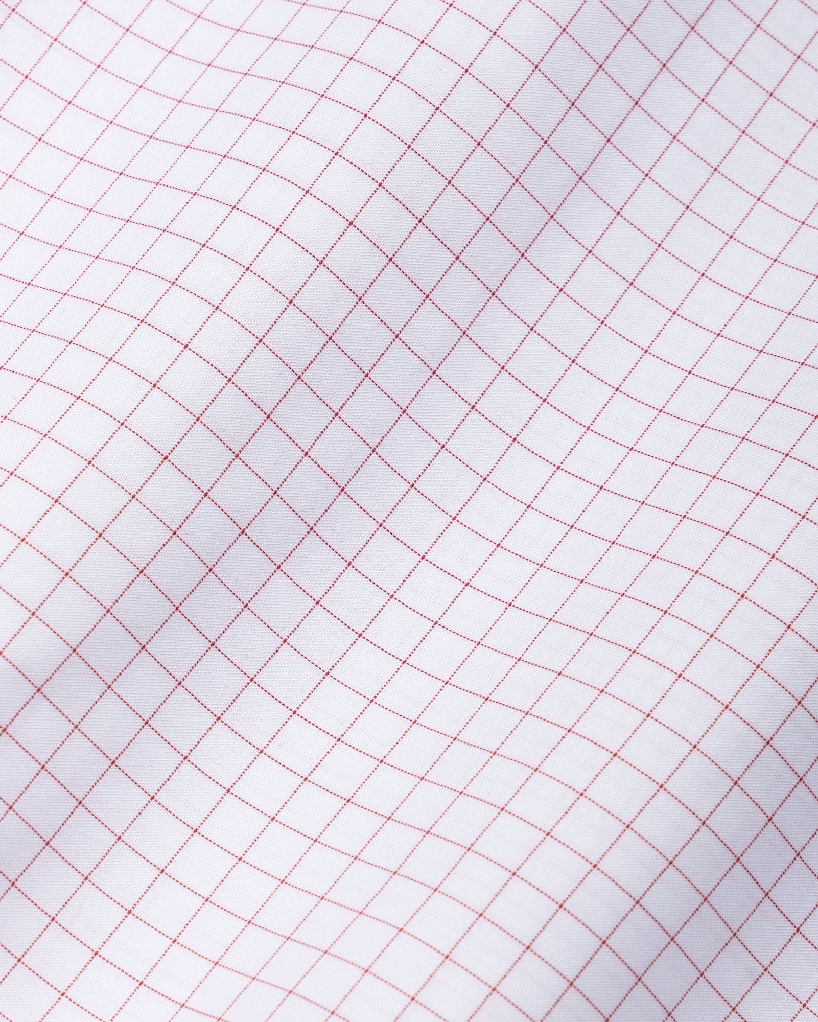 Regals Red Check Cutaway Cotton Shirt