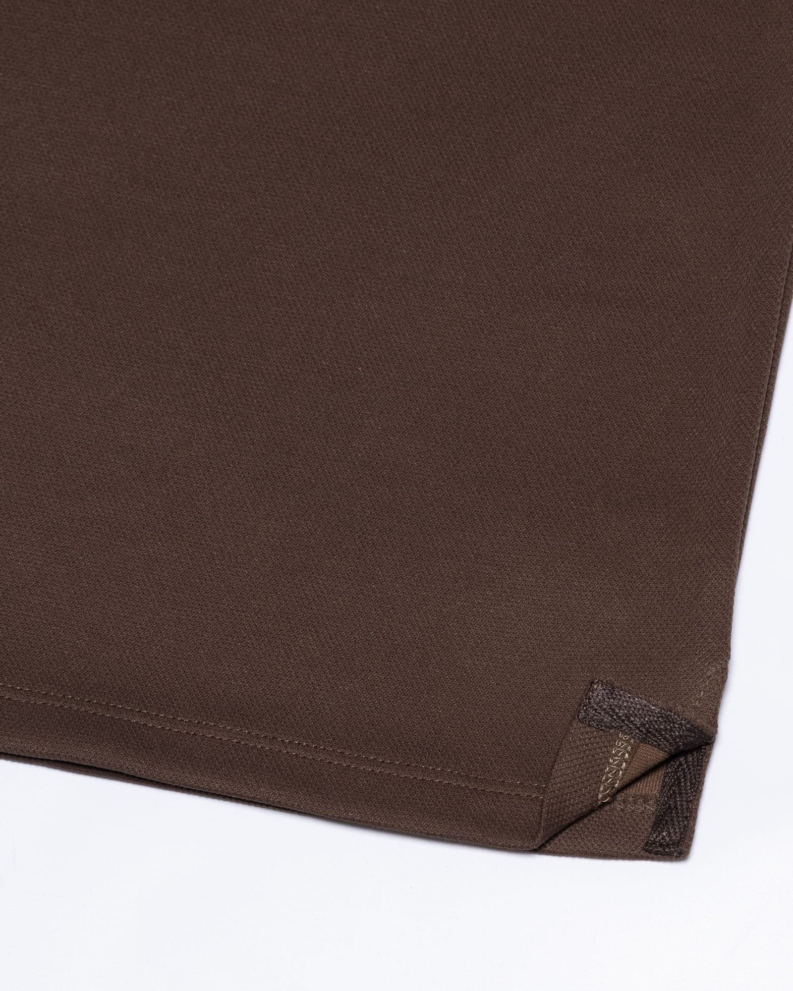 Sakura Brown Cotton Polo T-Shirt