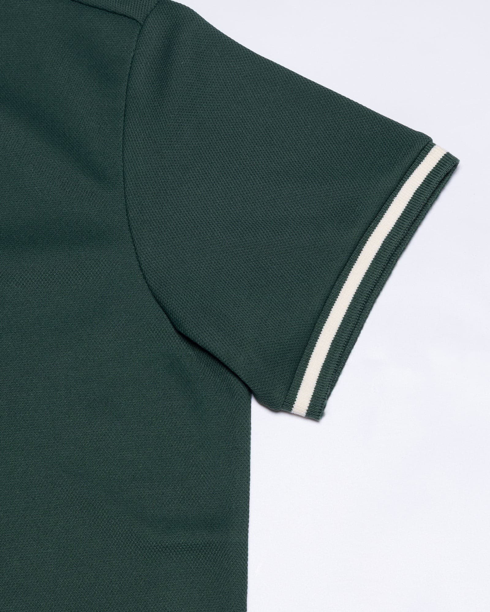 Marfill Green Cotton Polo T-Shirt
