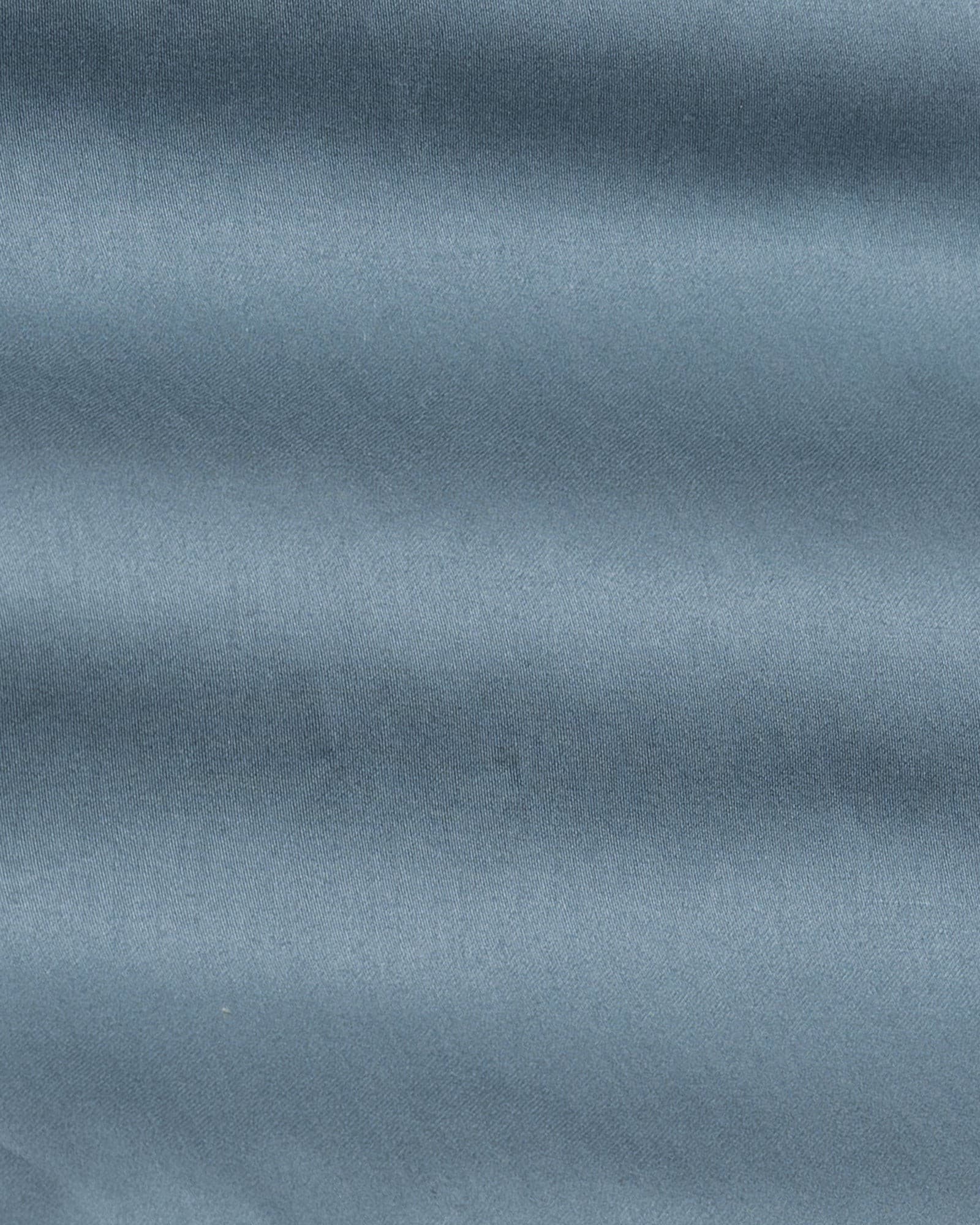 Arden Dusty Teal Plain Mandarin Giza Cotton Shirt