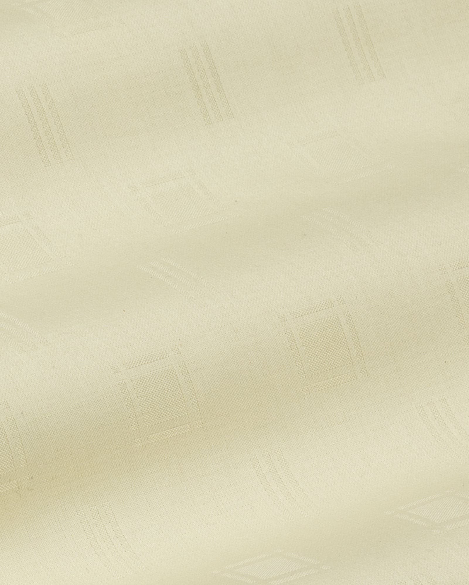 Agnes Yellow Textured Cotton Shirt