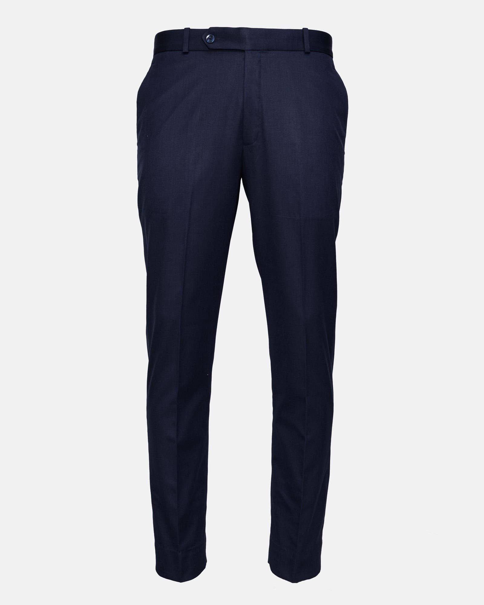 Canes Navy Blue Plain Formal Cotton Pant