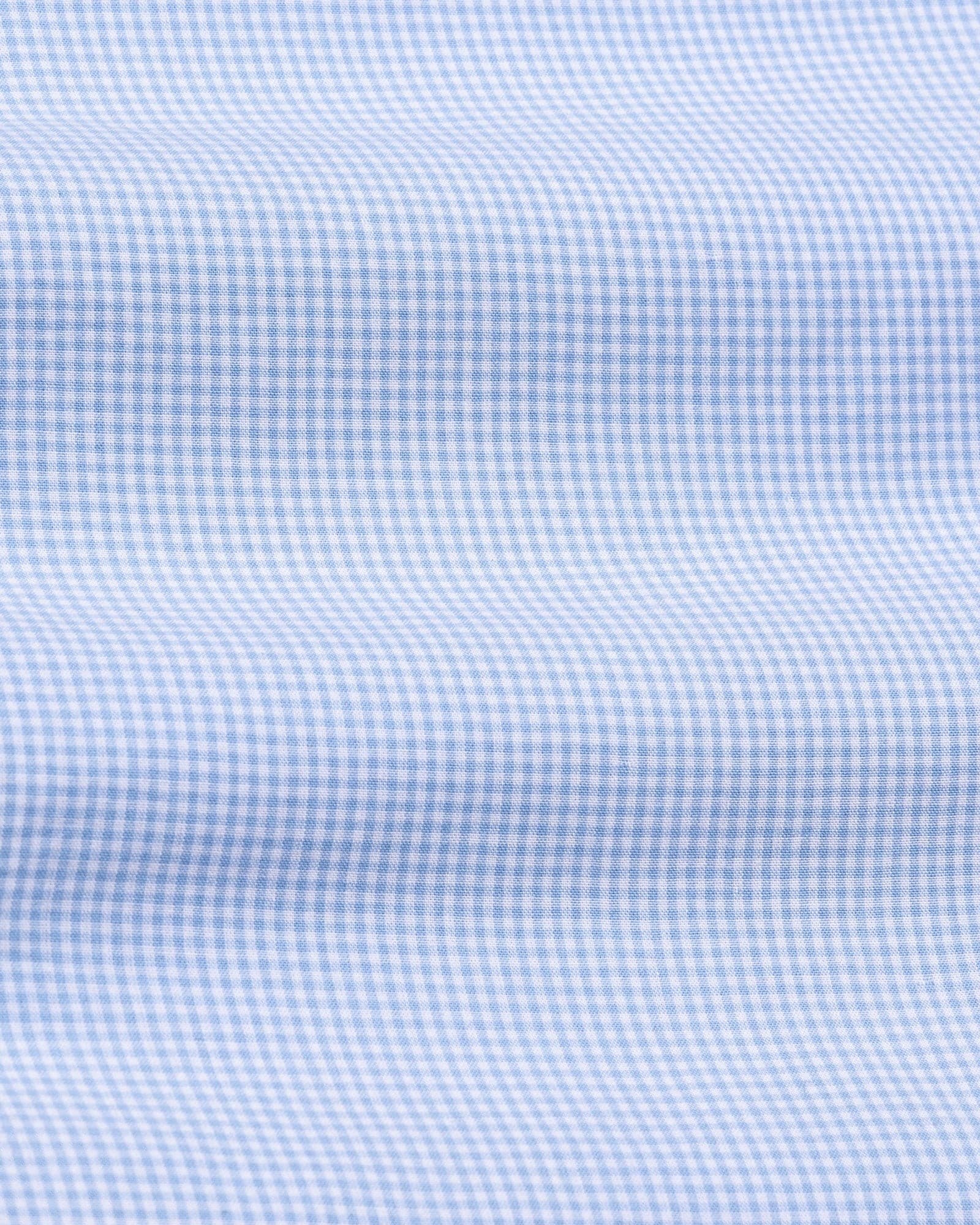 Vindsor Sky Blue Check Oxford Cotton Shirt
