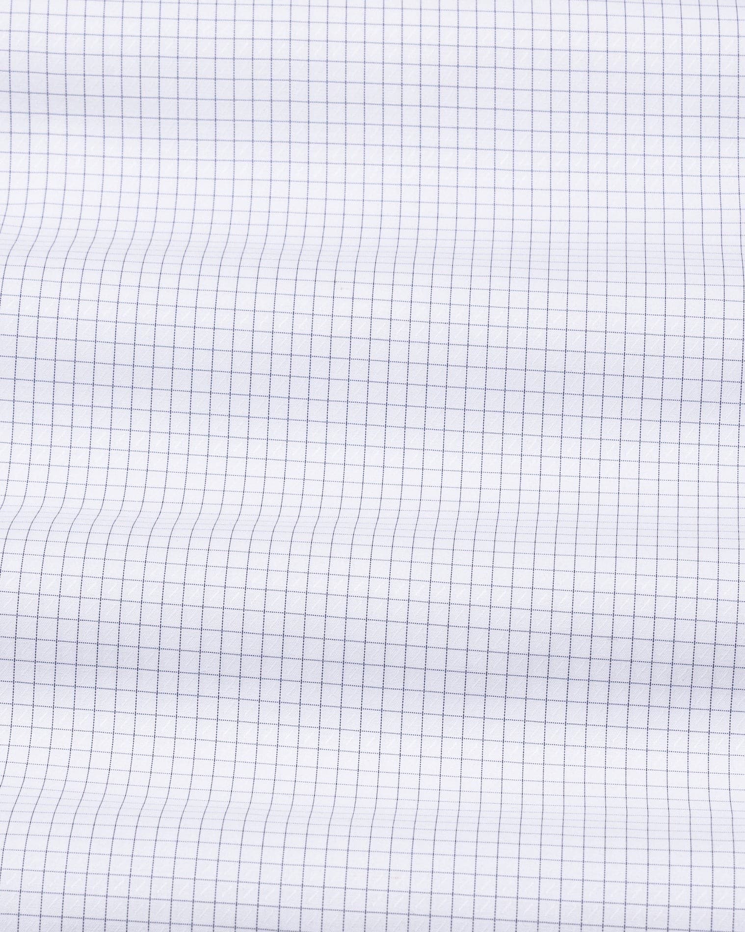 Jynx Navy Blue Check Button Down Cotton Shirt
