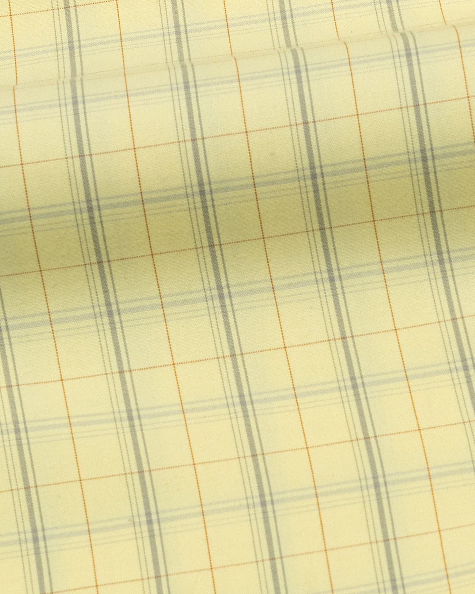 Celsi Yellow Check Cotton Shirt