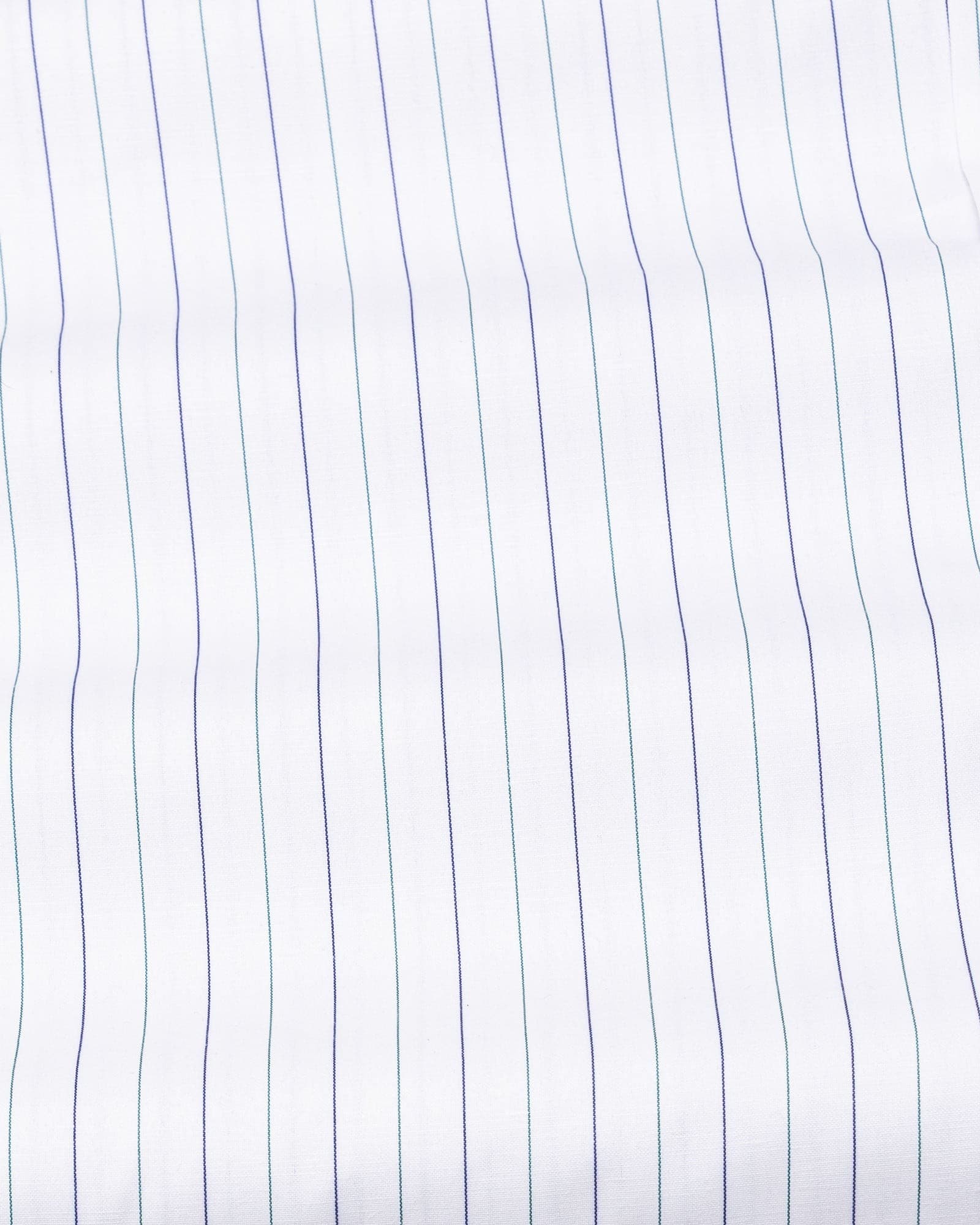 Serene Green Stripes Button Down Cotton Shirt