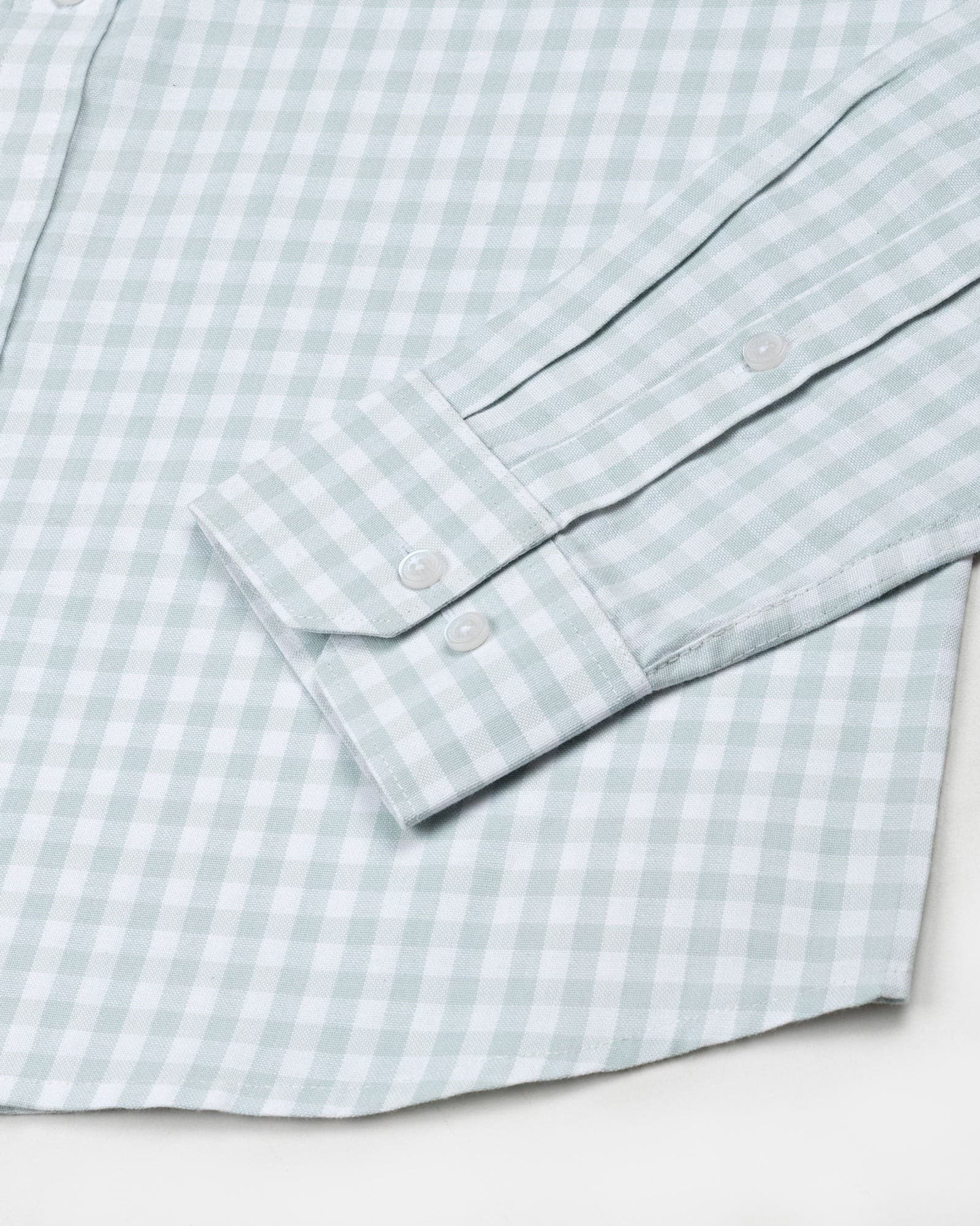Asford Olive Hidden Button Down Oxford Cotton Shirt