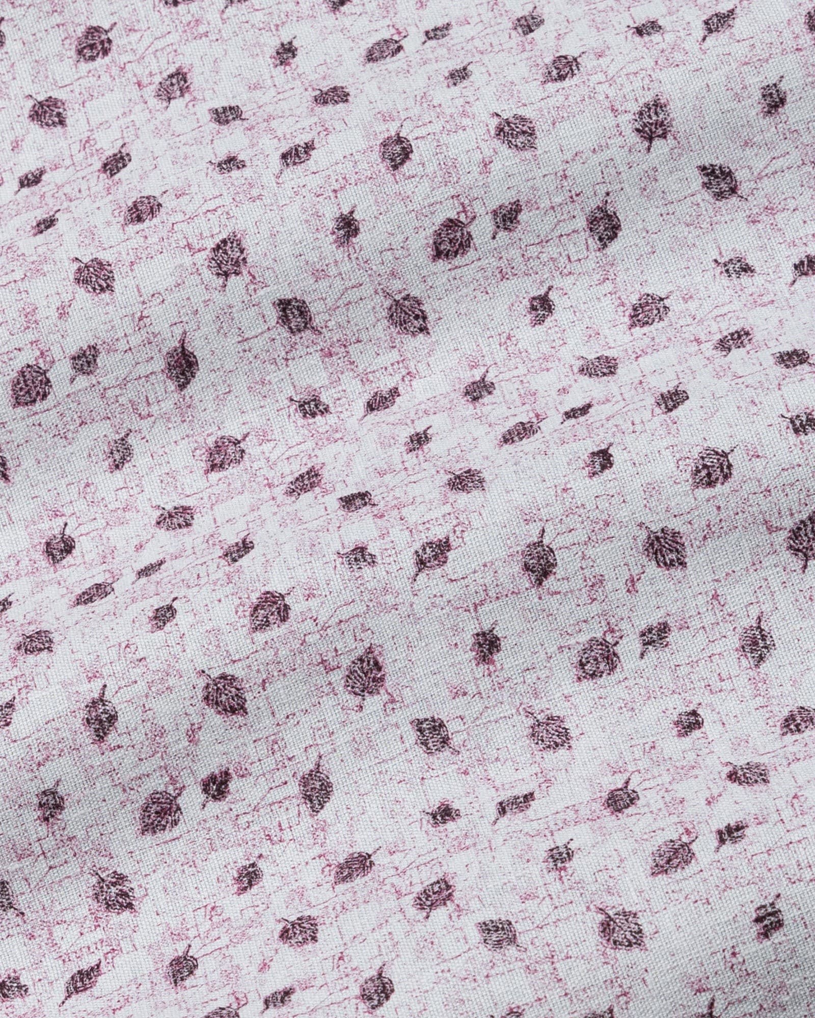 Luwan Pink Printed Cotton Shirt
