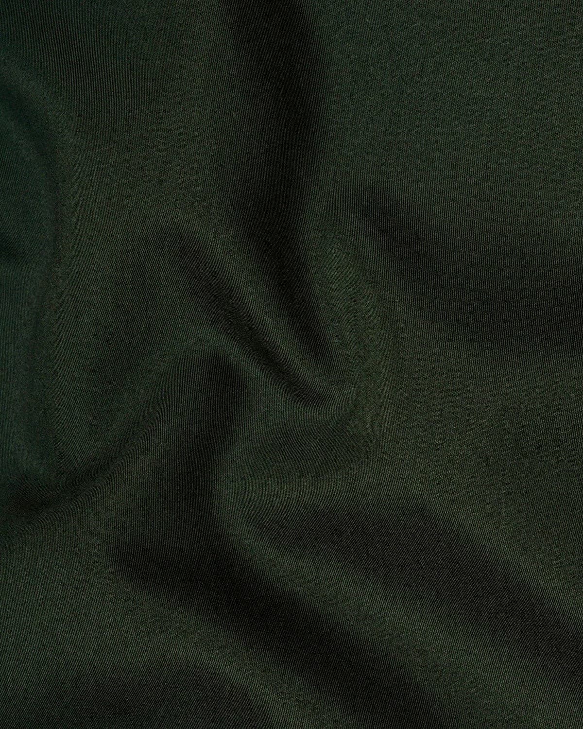 Army Green Normal Fit Trousers