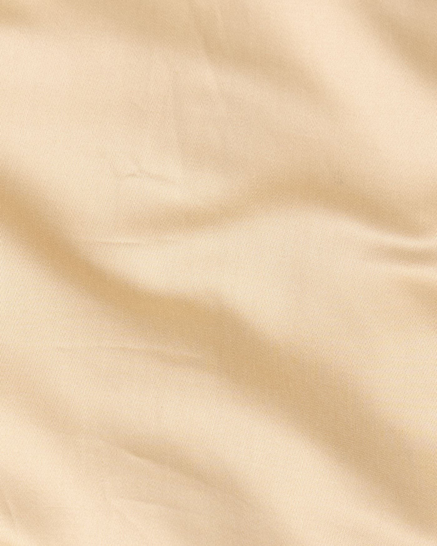 Frendix Sand Front Placket Giza Cotton Shirt