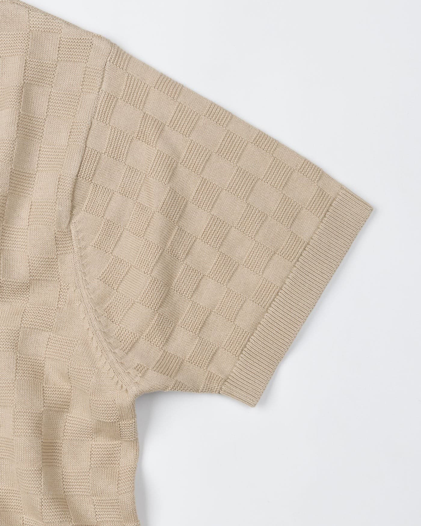 Caelum Cream Cotton Polo T-Shirt