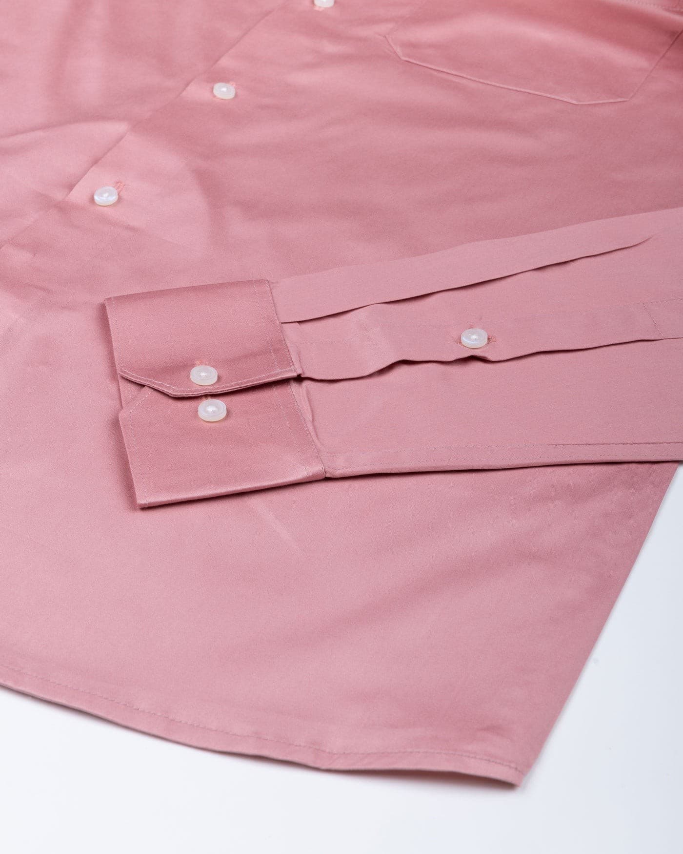 Rostin Flamingo Hidden Button Down Giza Cotton Shirt