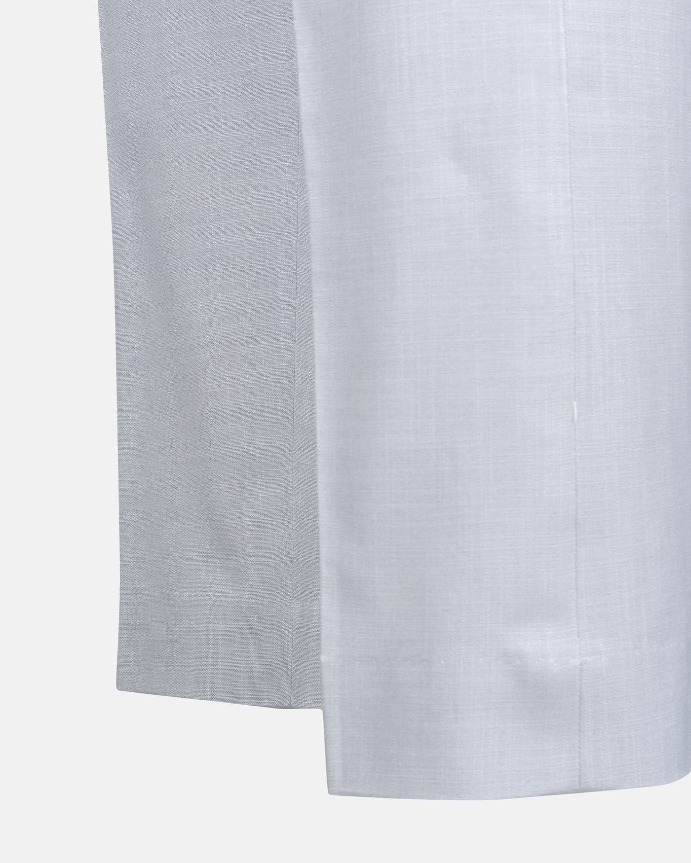 Zalix Silver Linen Formal Pant