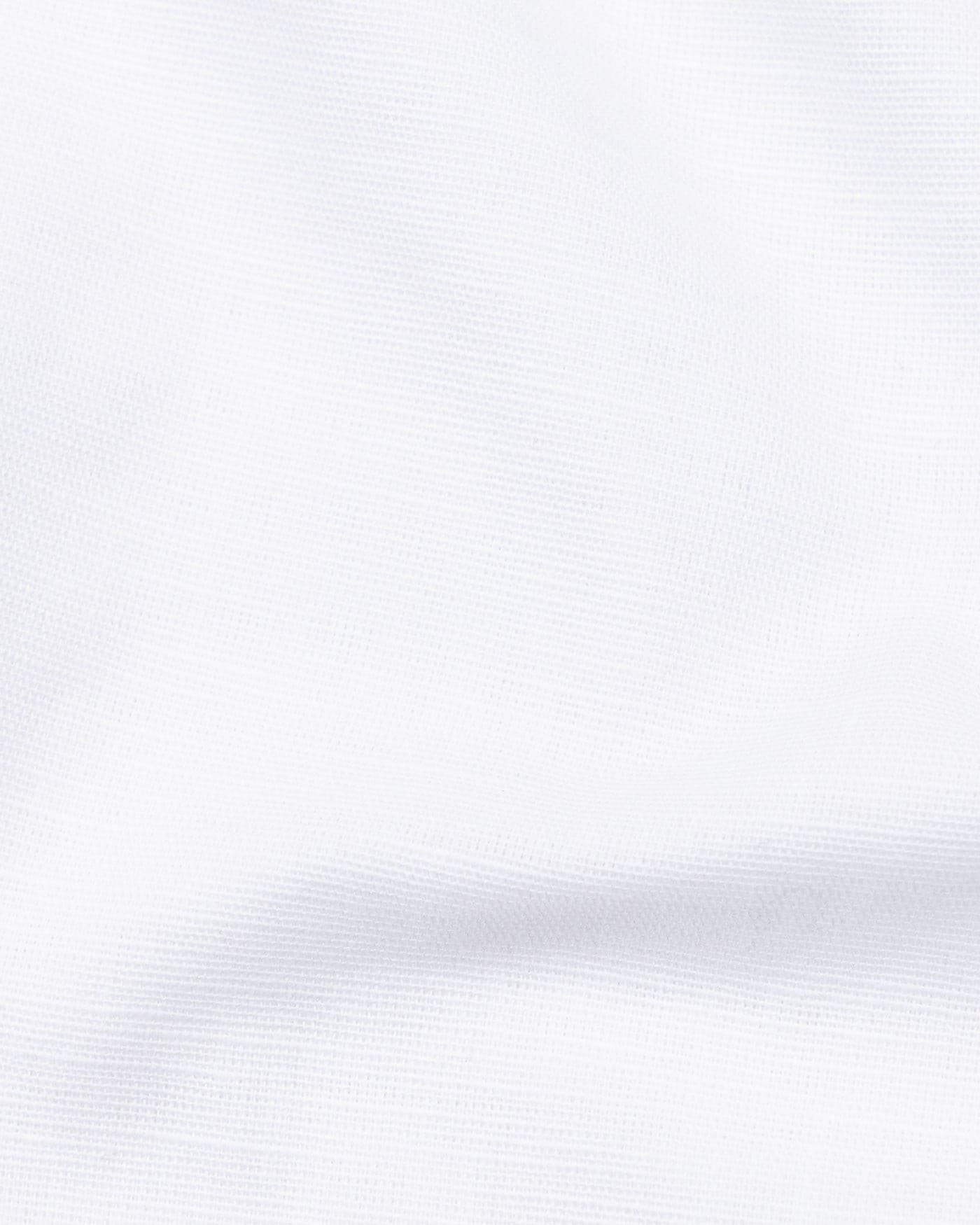 Lynthor White Plain Linen Button Down Shirt