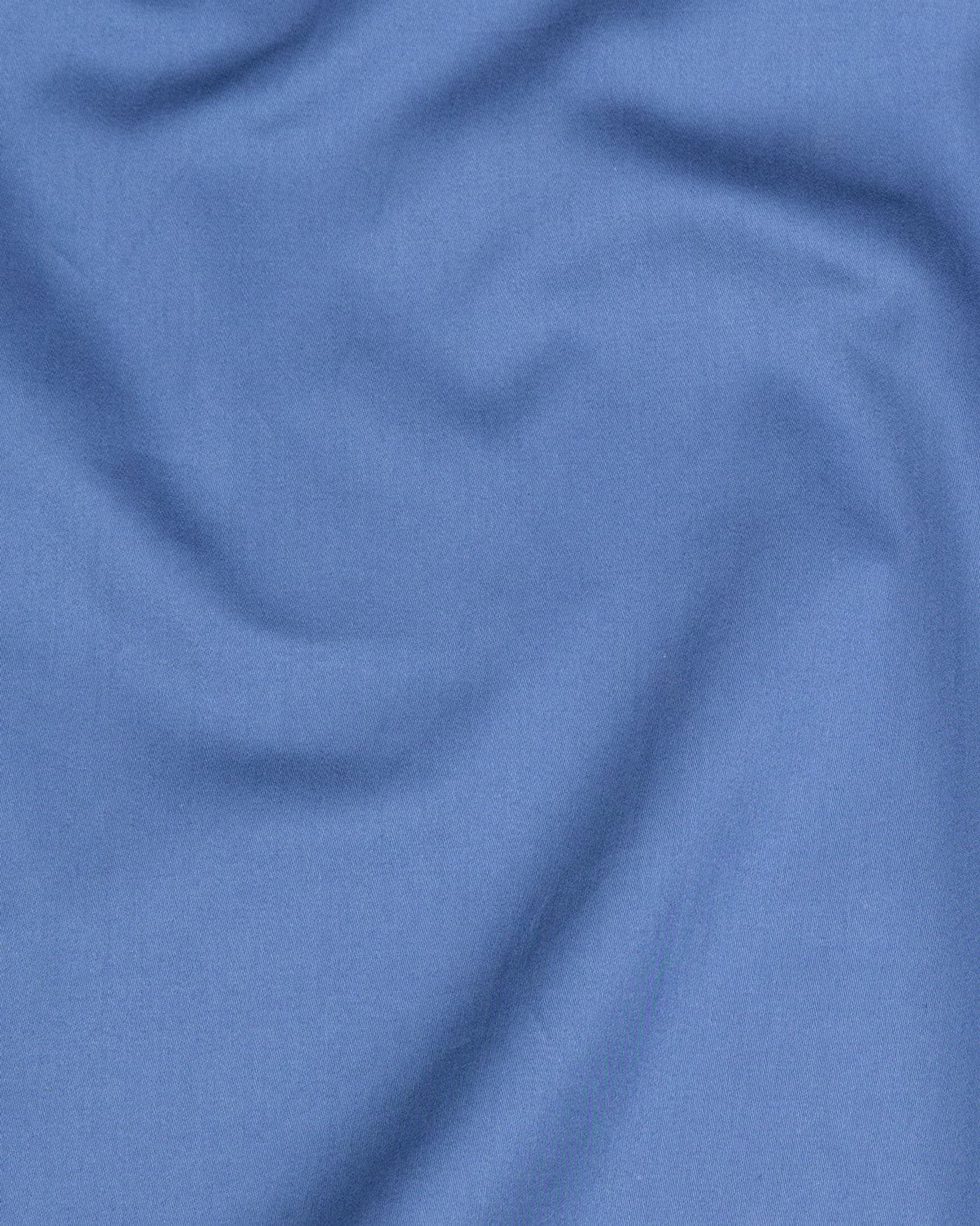 Rostin Grey Hidden Button Down Giza Cotton Shirt