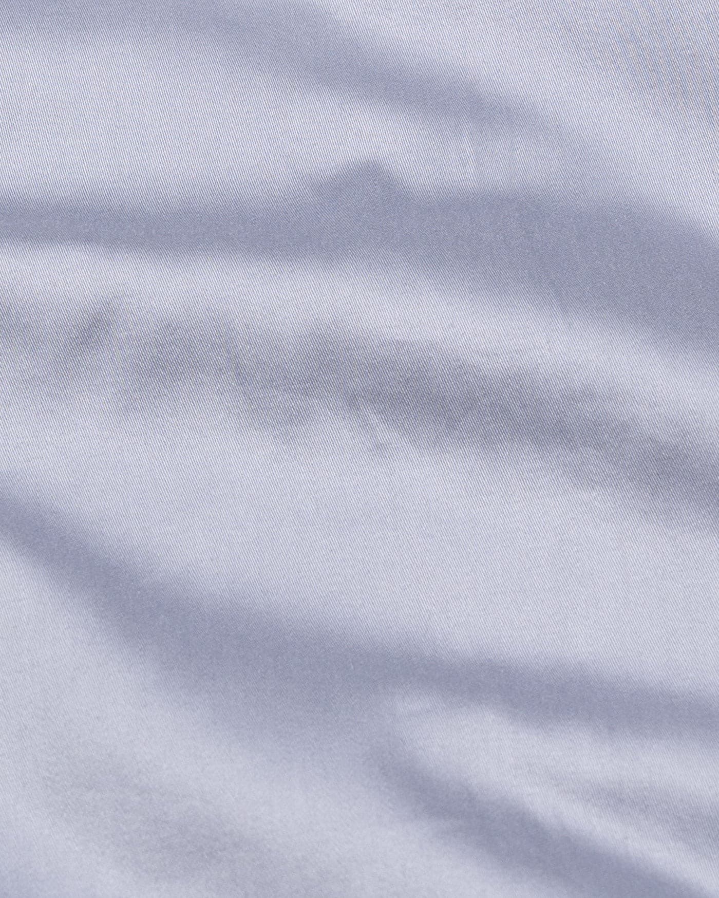 Rostin Silver Hidden Button Down Giza Cotton Shirt