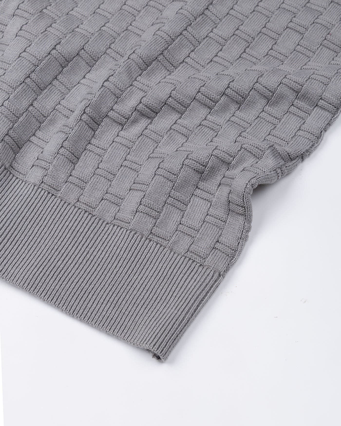 Modro Silver Cotton Polo T-Shirt