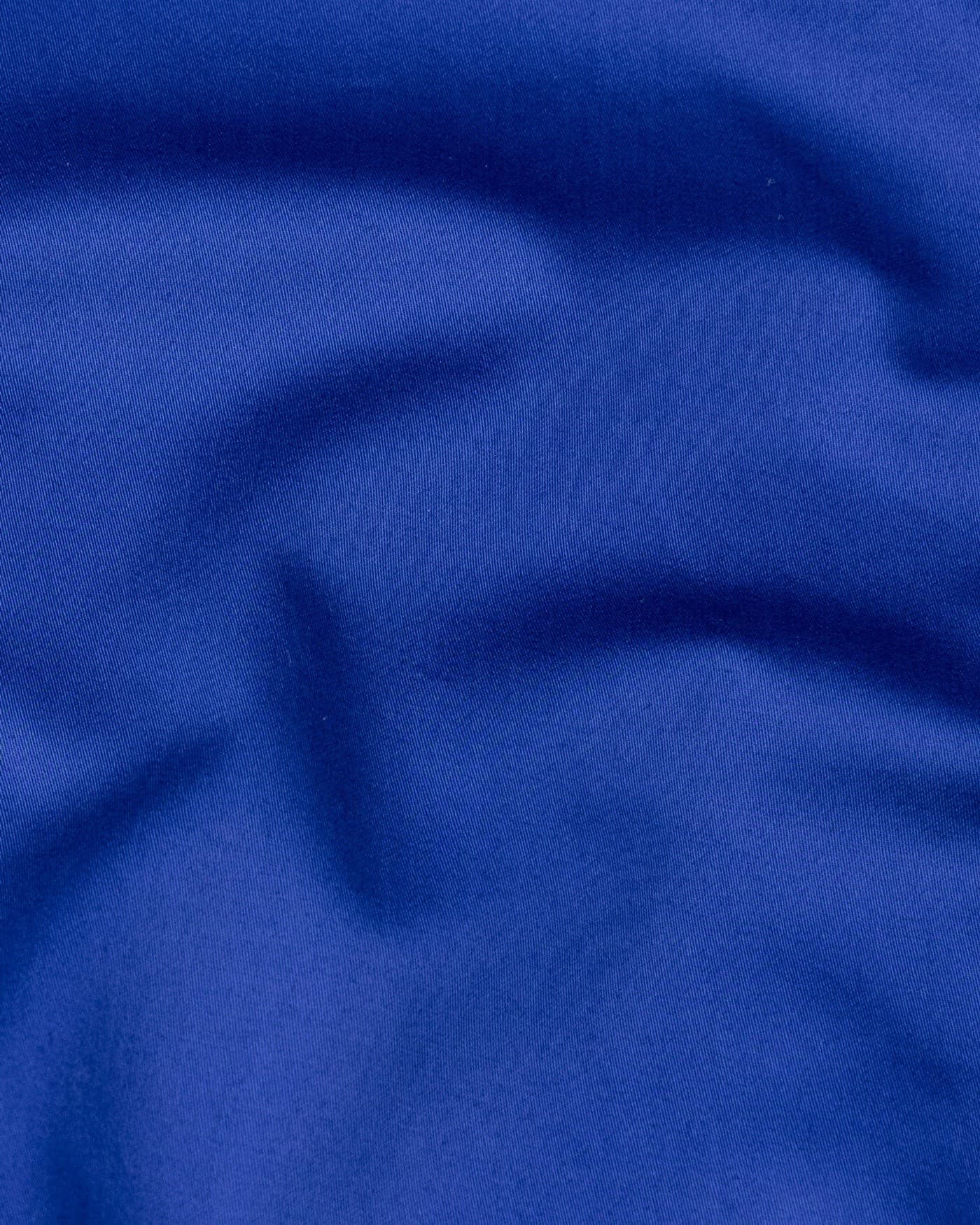 Frendix Blue Front Placket Giza Cotton Shirt