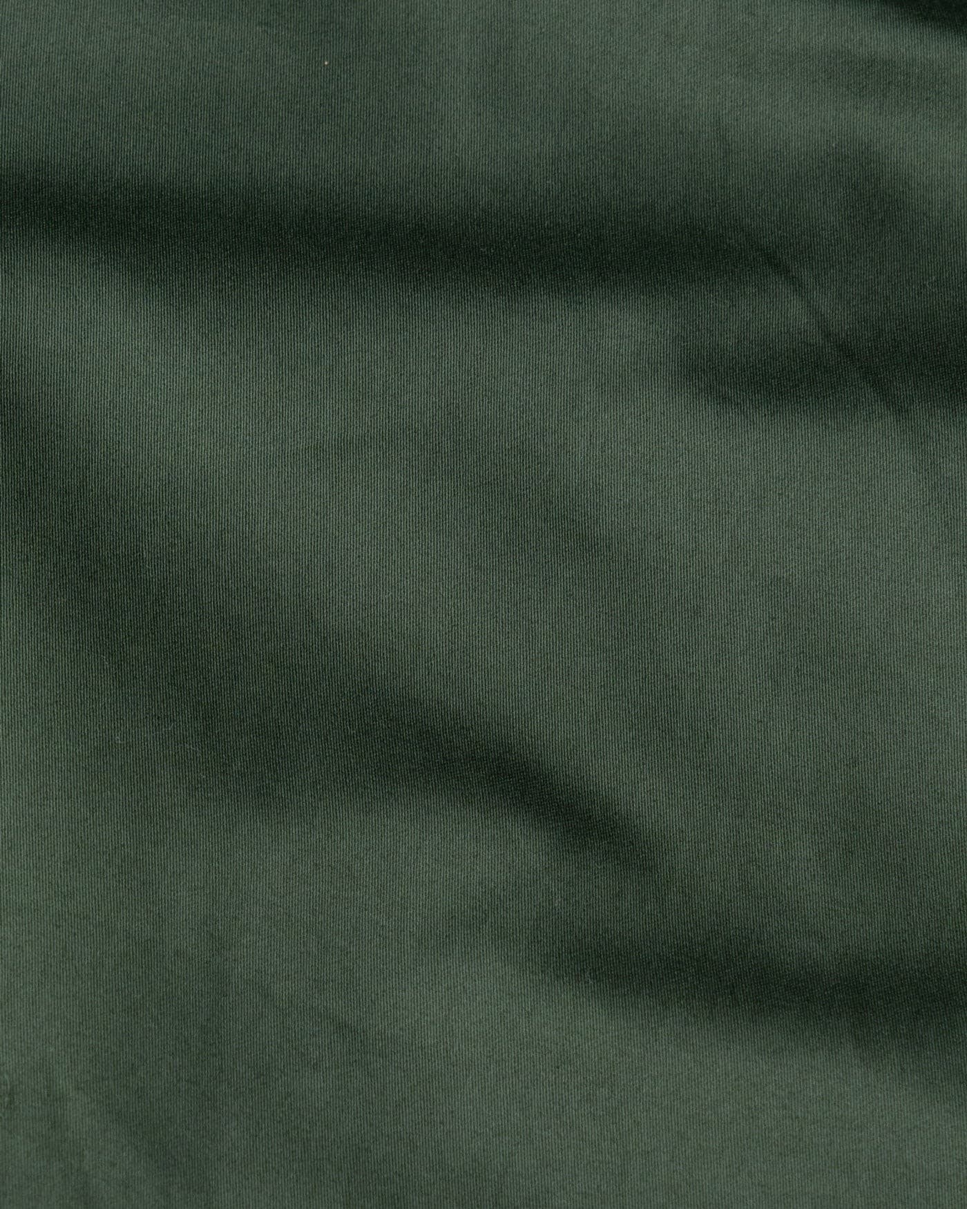 Frendix Green Front Placket Giza Cotton Shirt