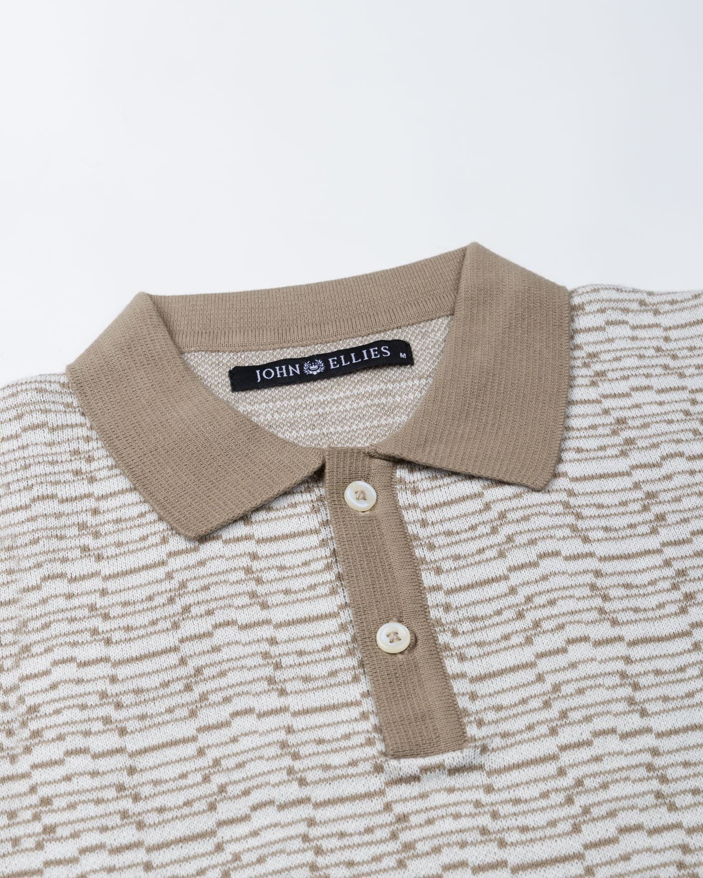 Lustra Cream Cotton Polo T-Shirt