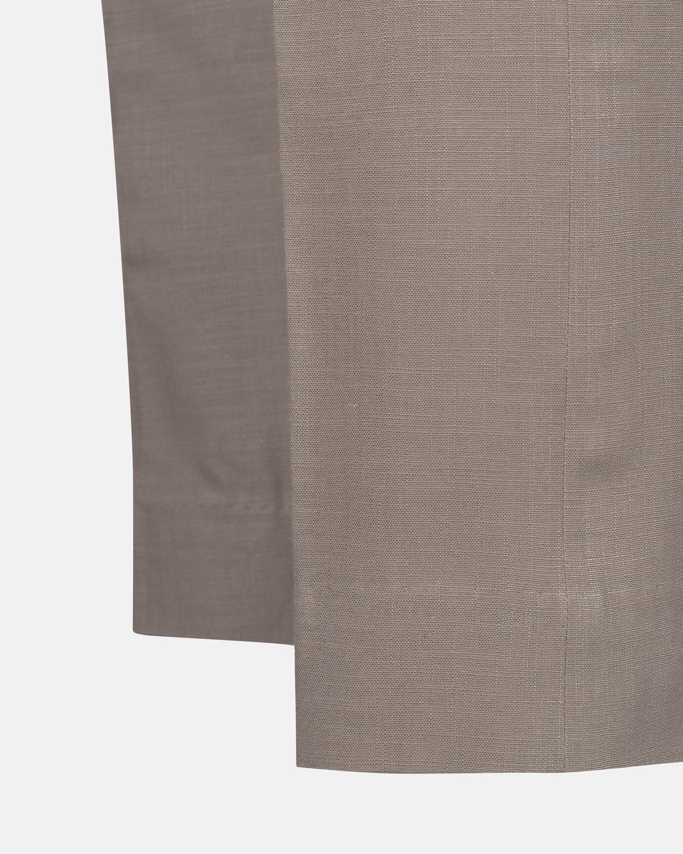 Zalix Tan Linen Formal Pant