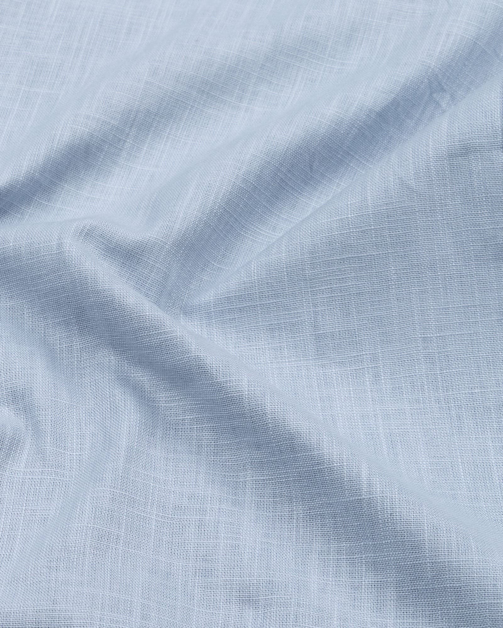 Airloom Powder Blue Plain Linen Button Down Shirt