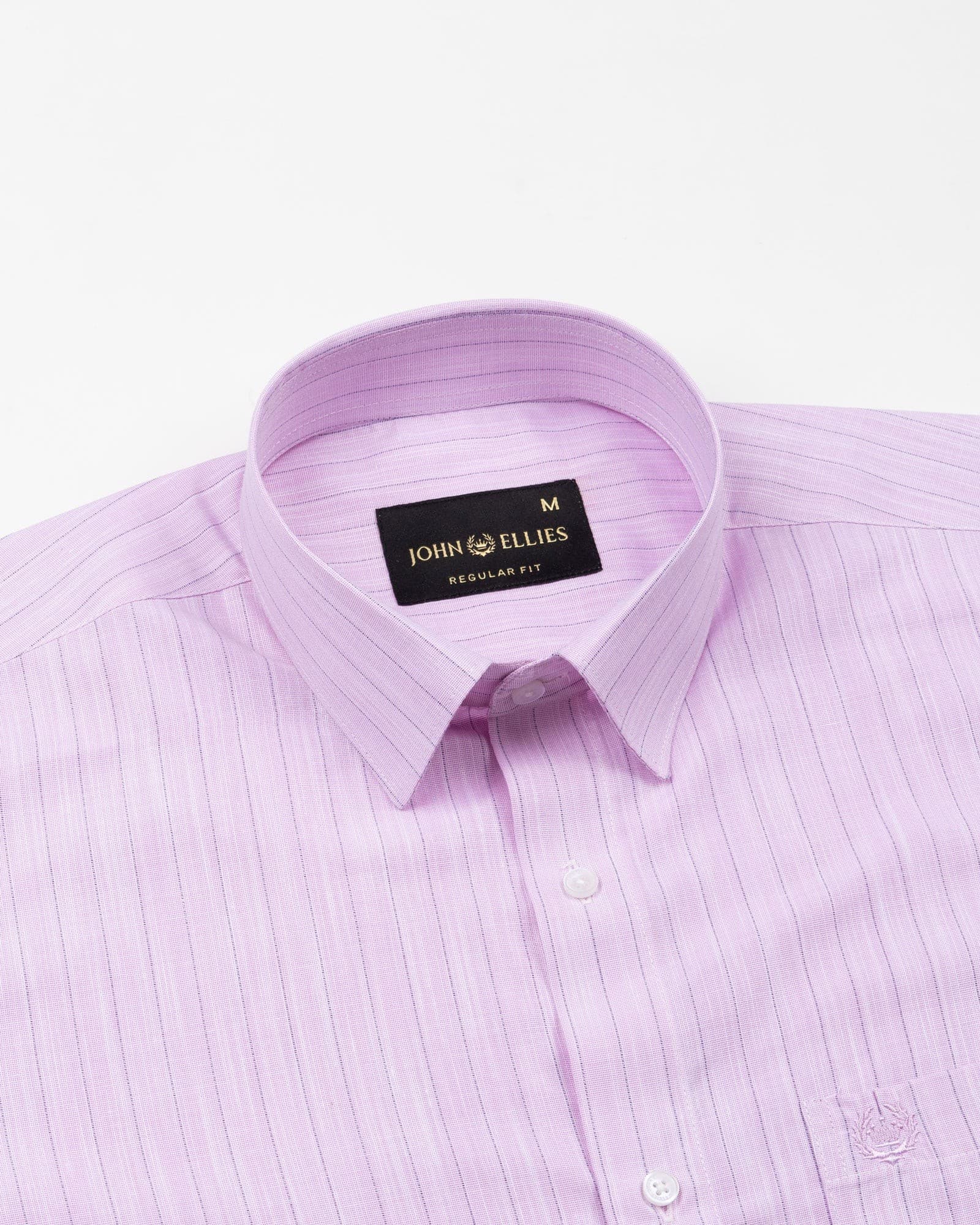 Tonner Lavender Stripe Cotton Shirt