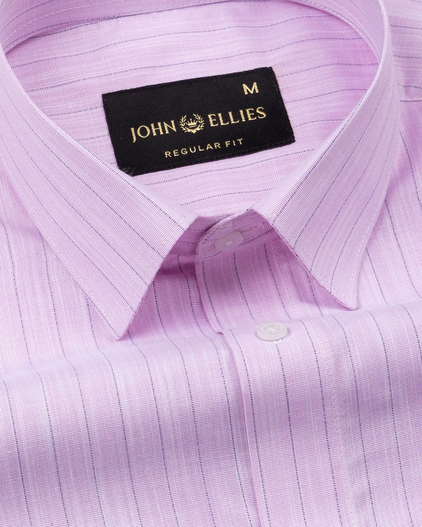 Tonner Lavender Stripe Cotton Shirt