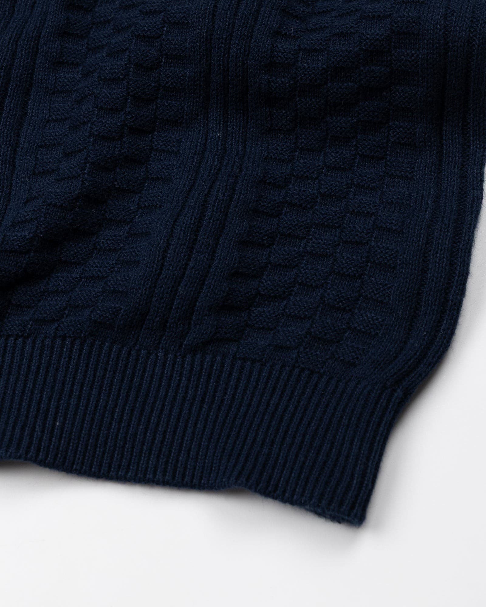 Austen Navy Blue Cotton Polo T-Shirt