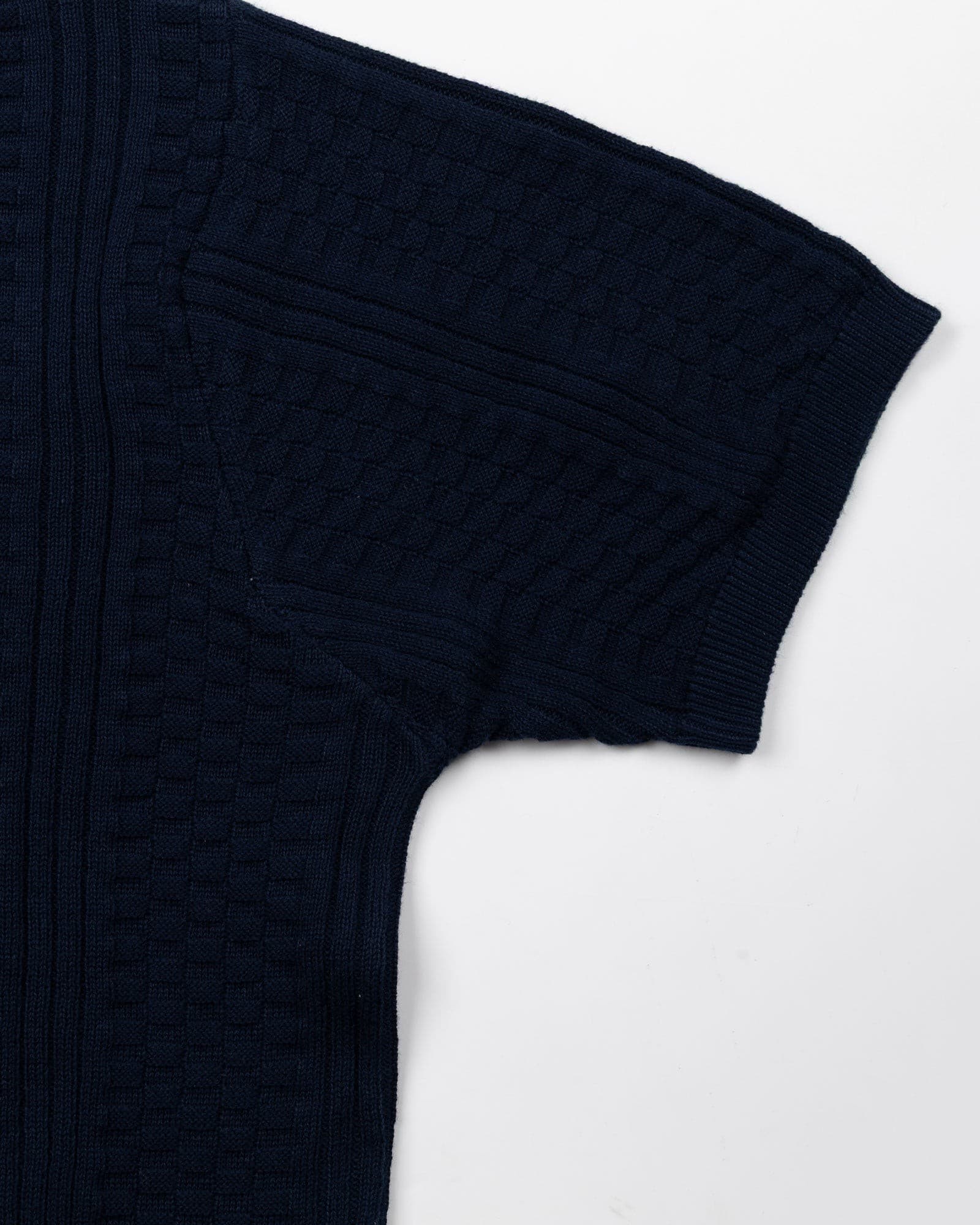 Austen Navy Blue Cotton Polo T-Shirt