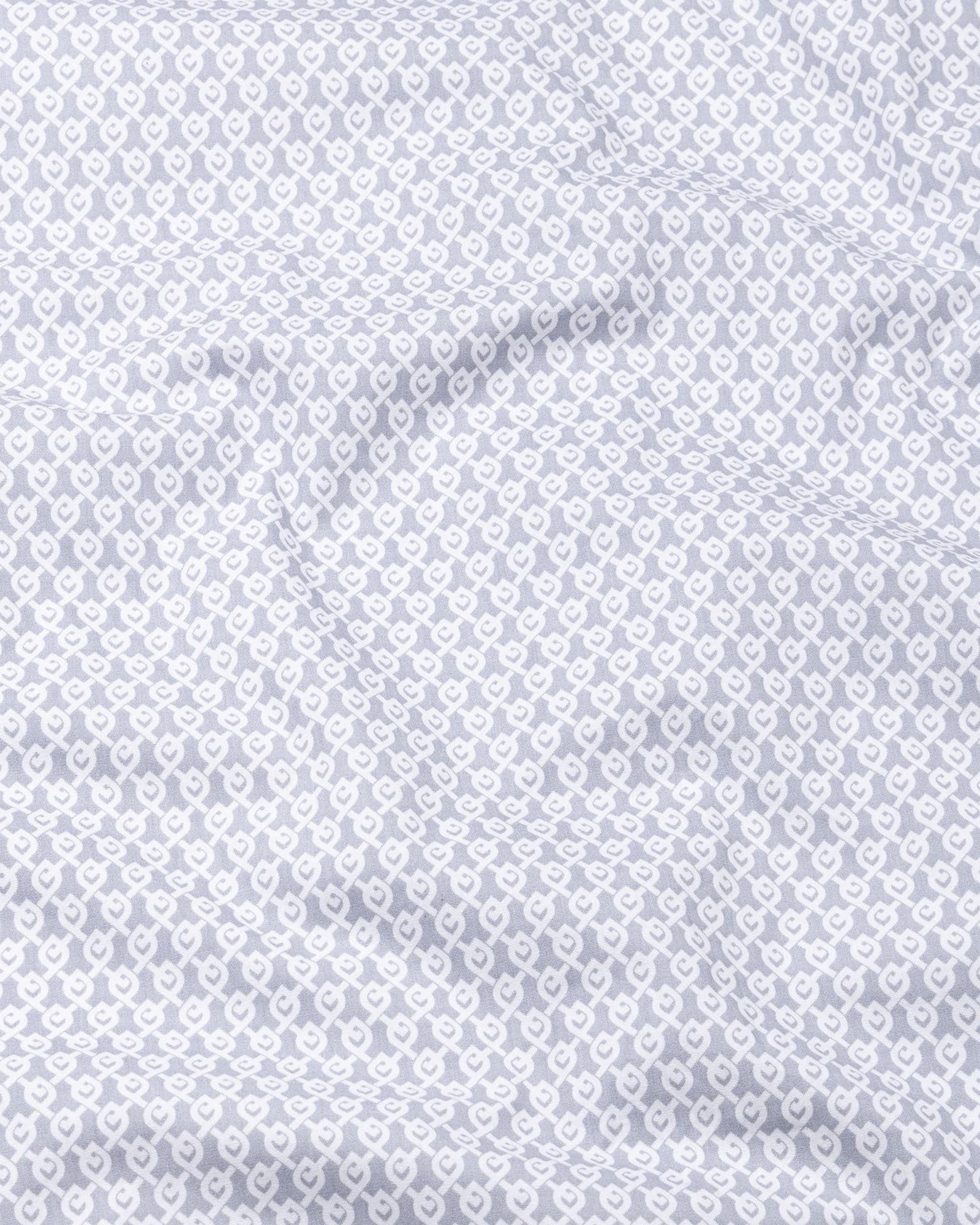 Alvin Grey Cotton Printed Shirt