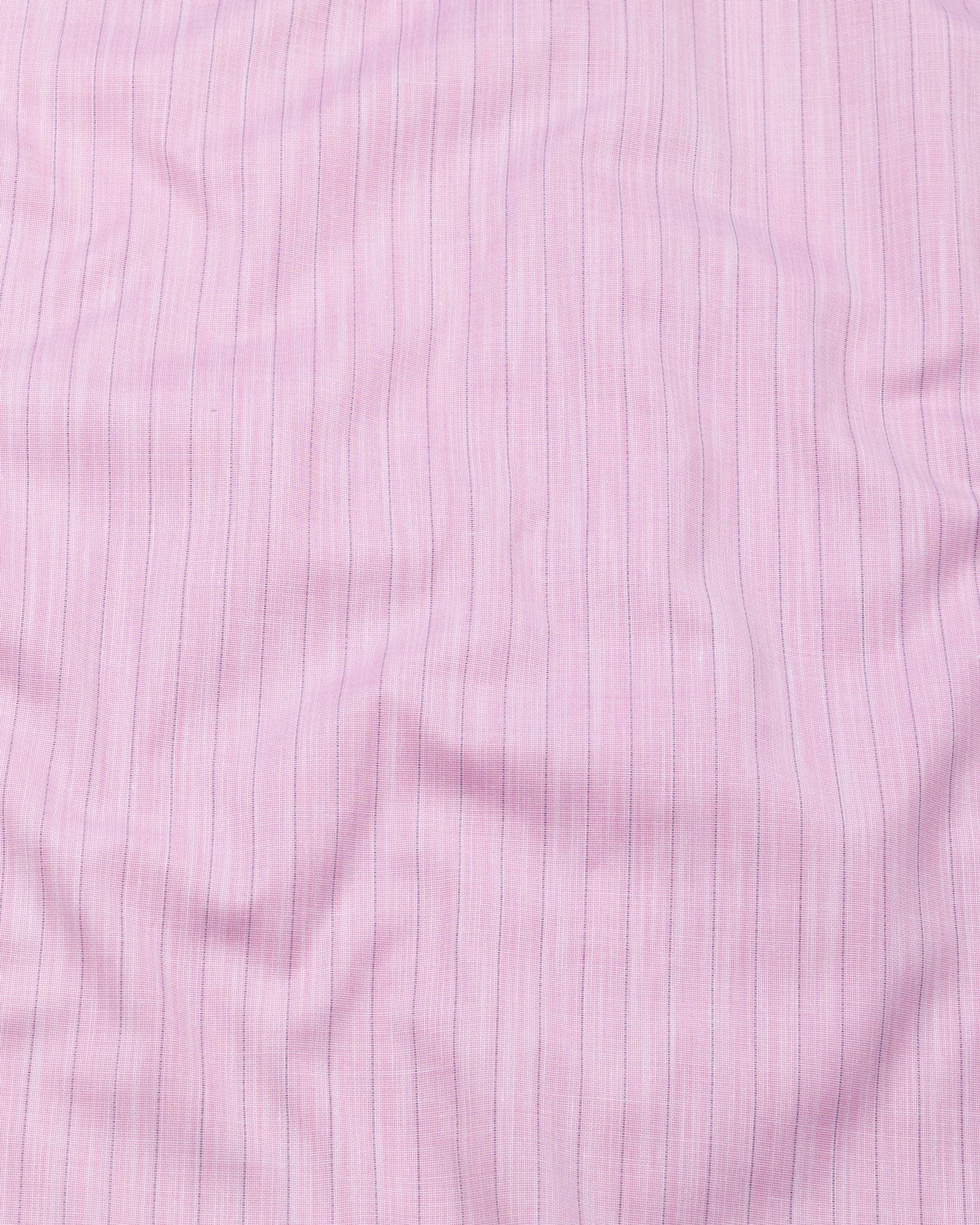 Tonner Pink Stripe Cotton Shirt