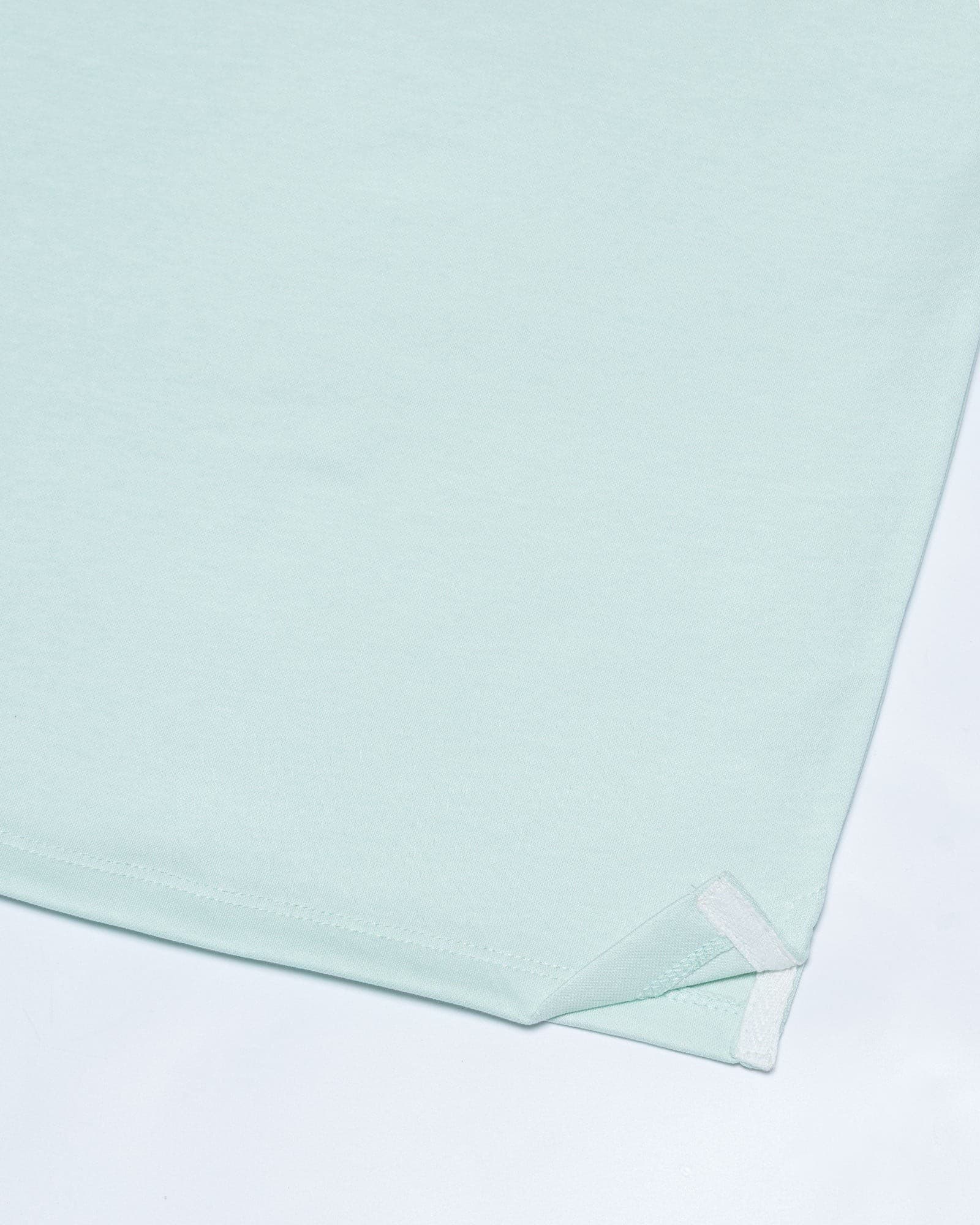 Kord Seafoam Green Cotton Polo T-Shirt